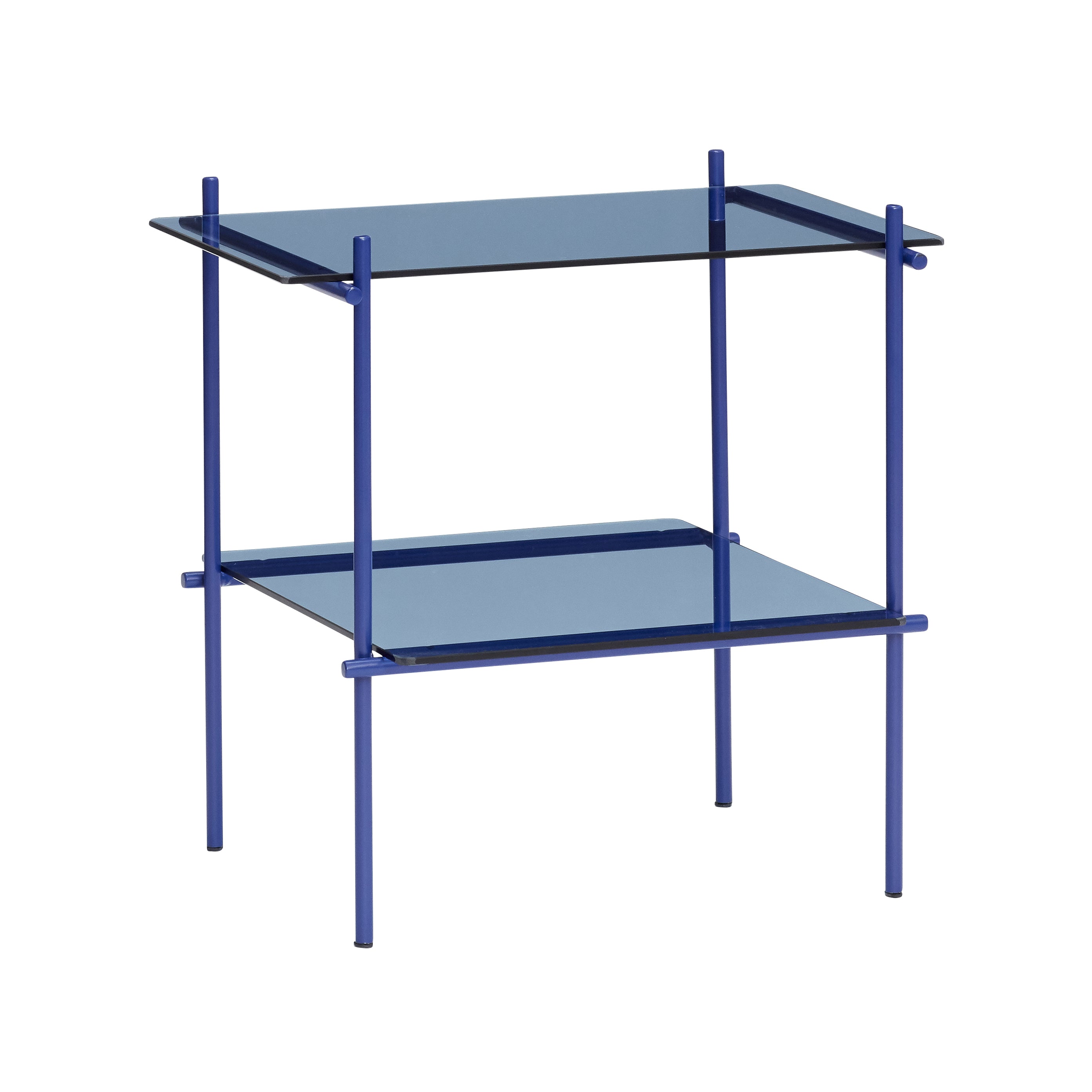 Nisje sidebord kvadrat lite blå - 40x34xh39cm