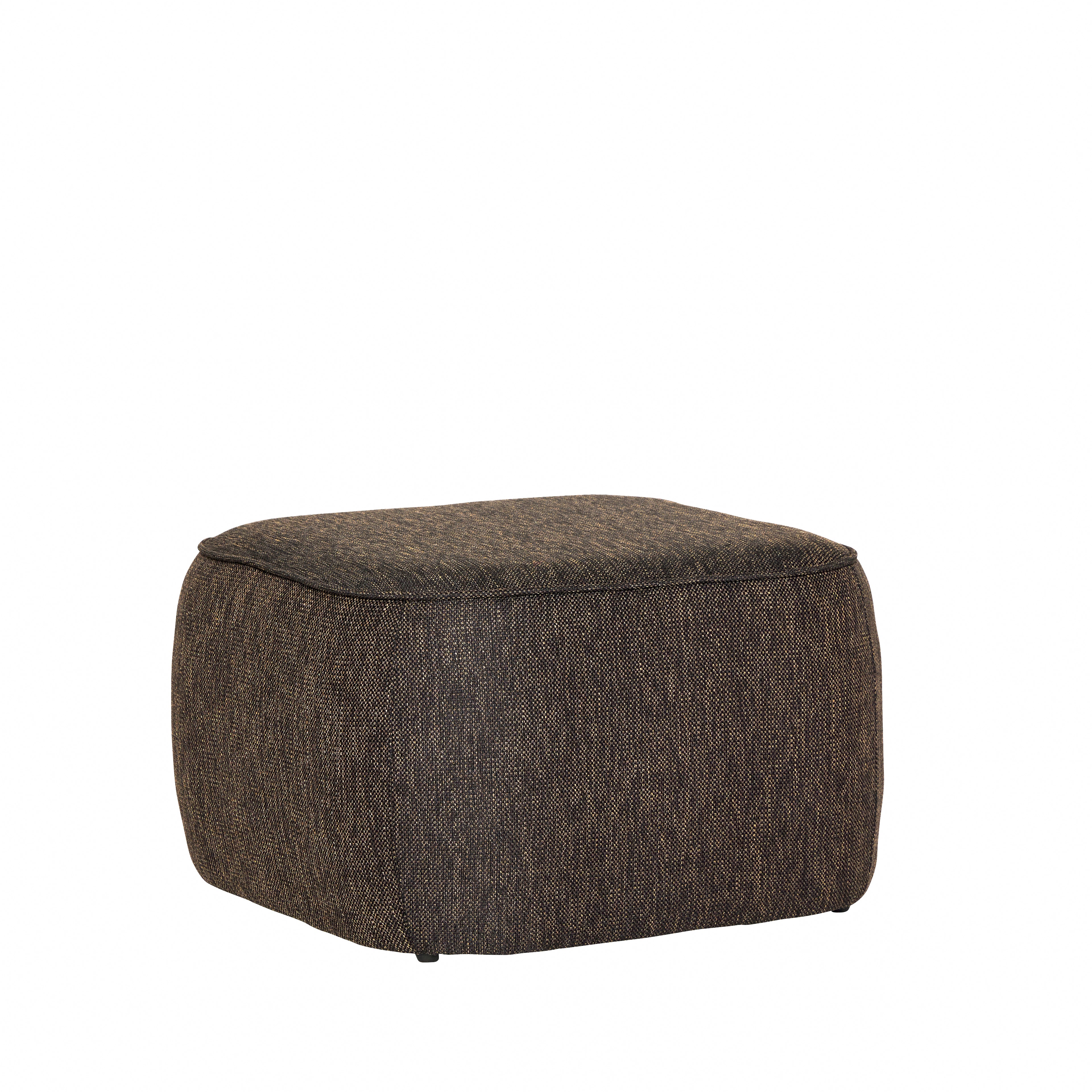 Cube Puf mørkebrun - 57x57xh39cm