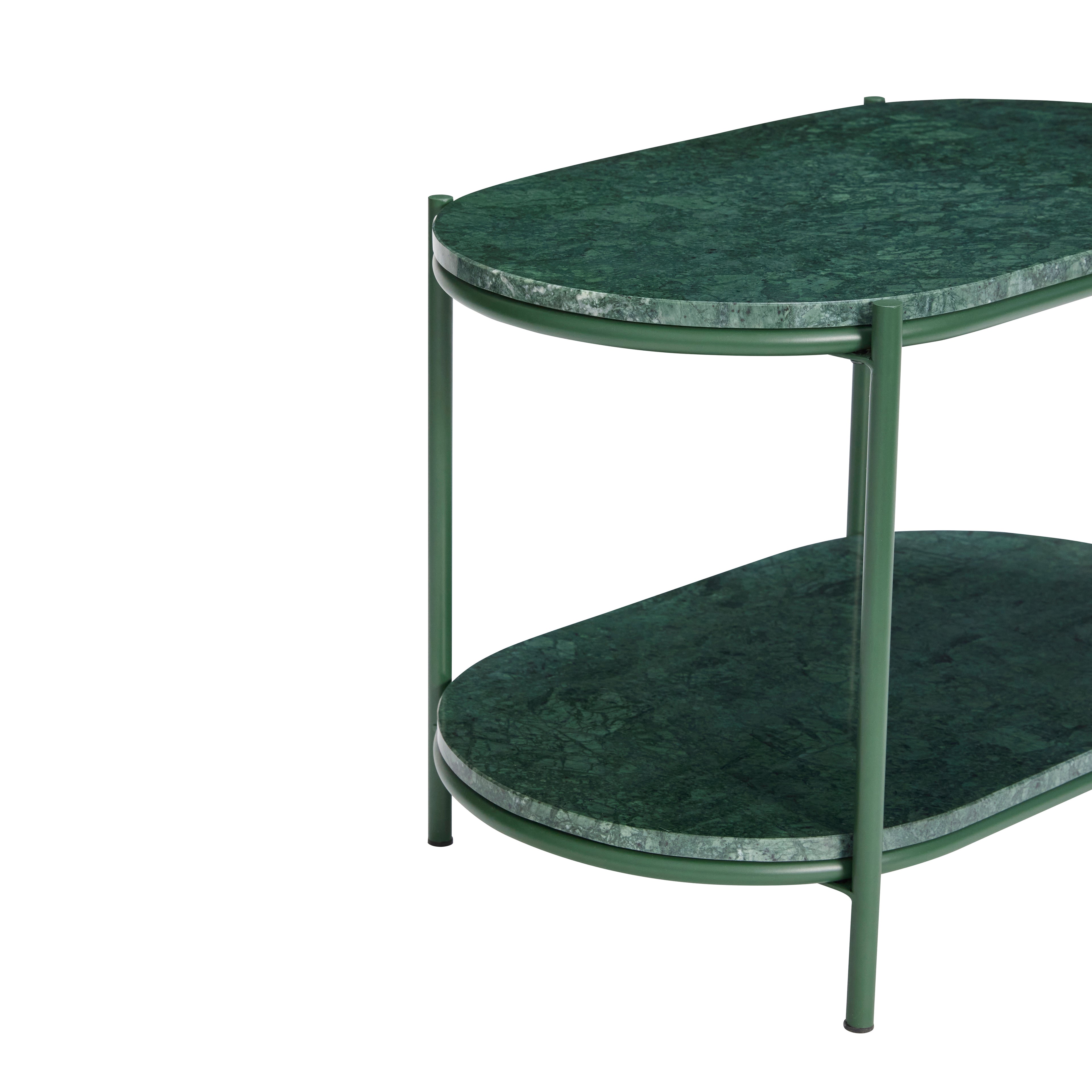 NUSA -bord mørkegrønn - 58x34xh40cm