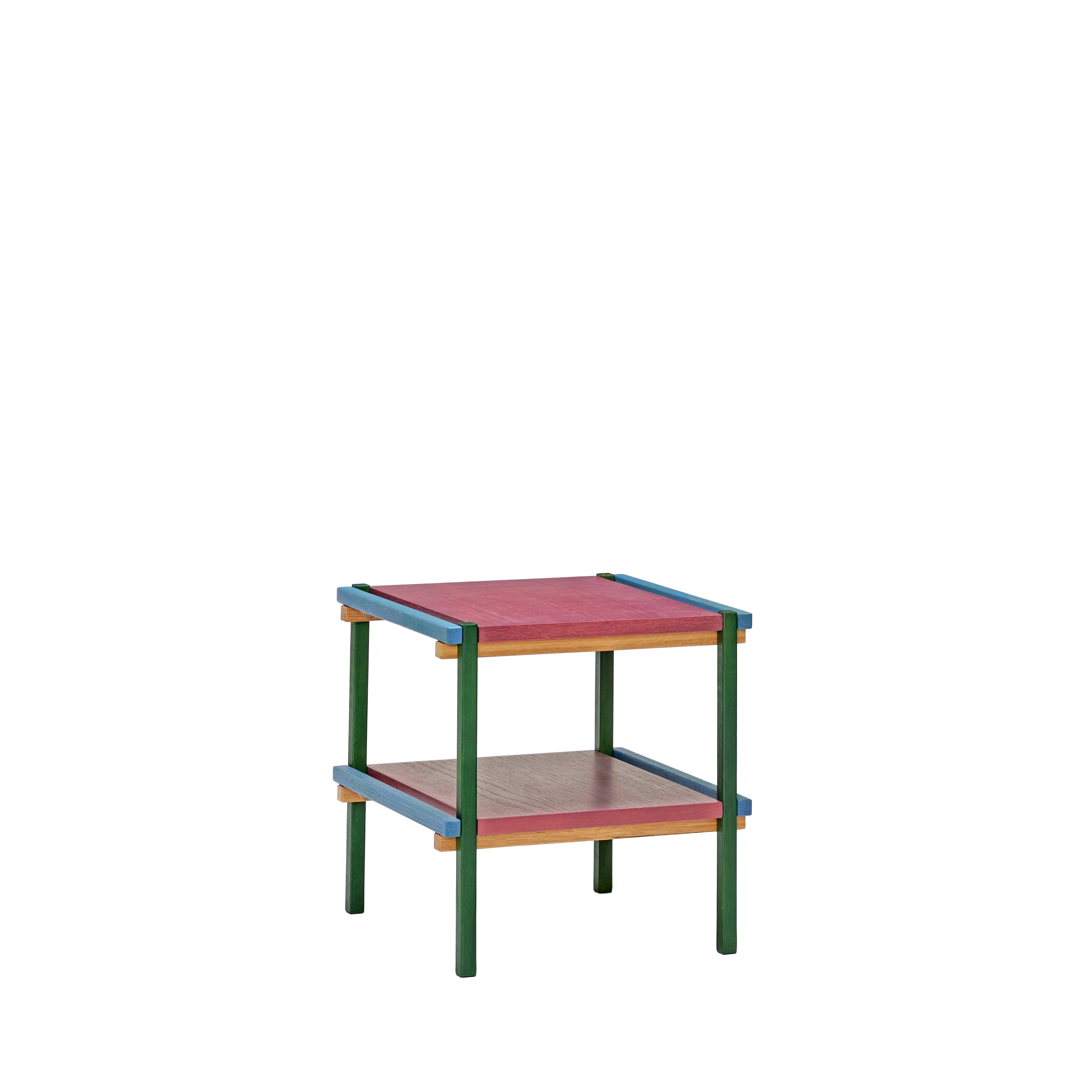 Crayon sidebord multikolorert - 40x40xh40cm
