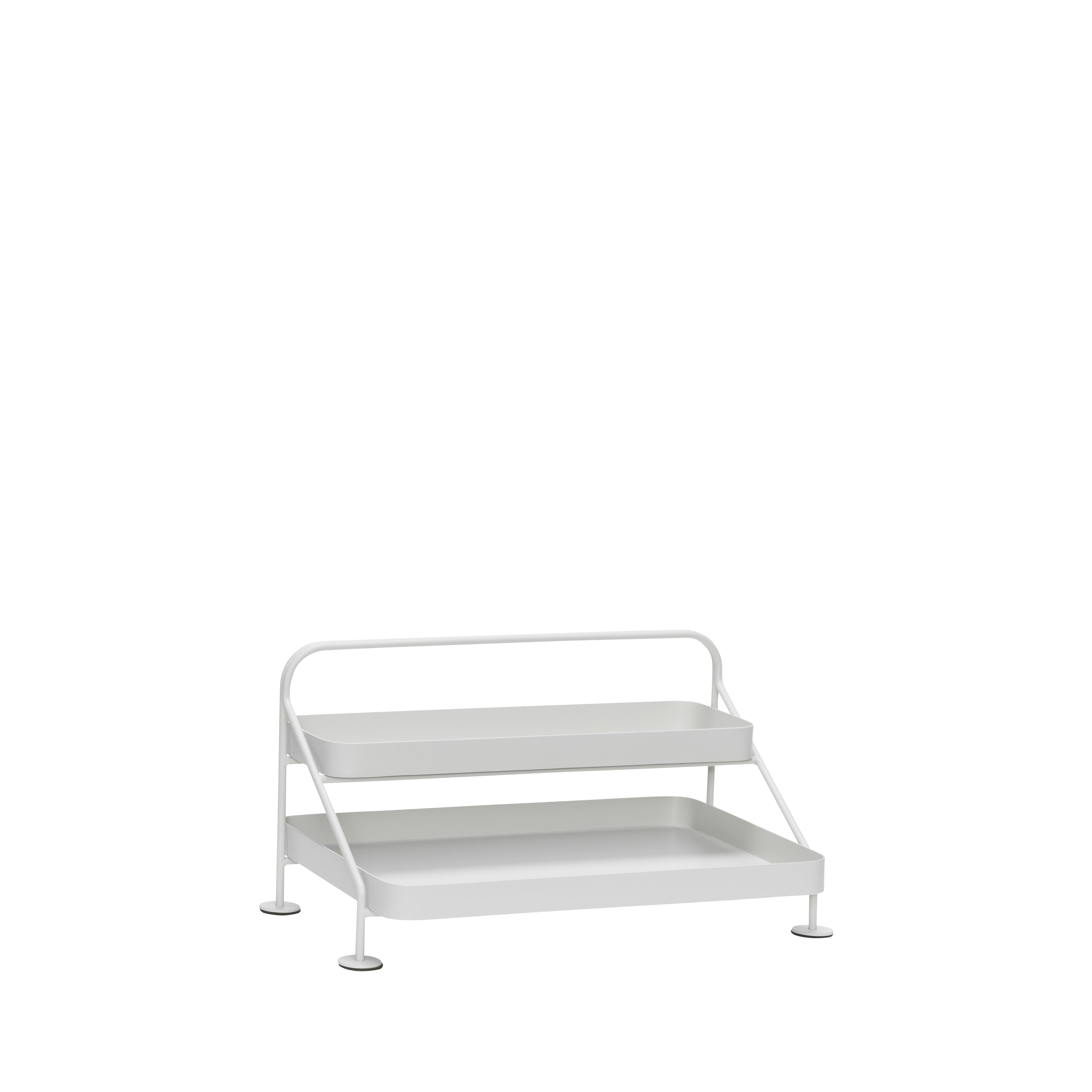 Sortit Papirskuff Lys grå - 38x25xh20cm A4/A5