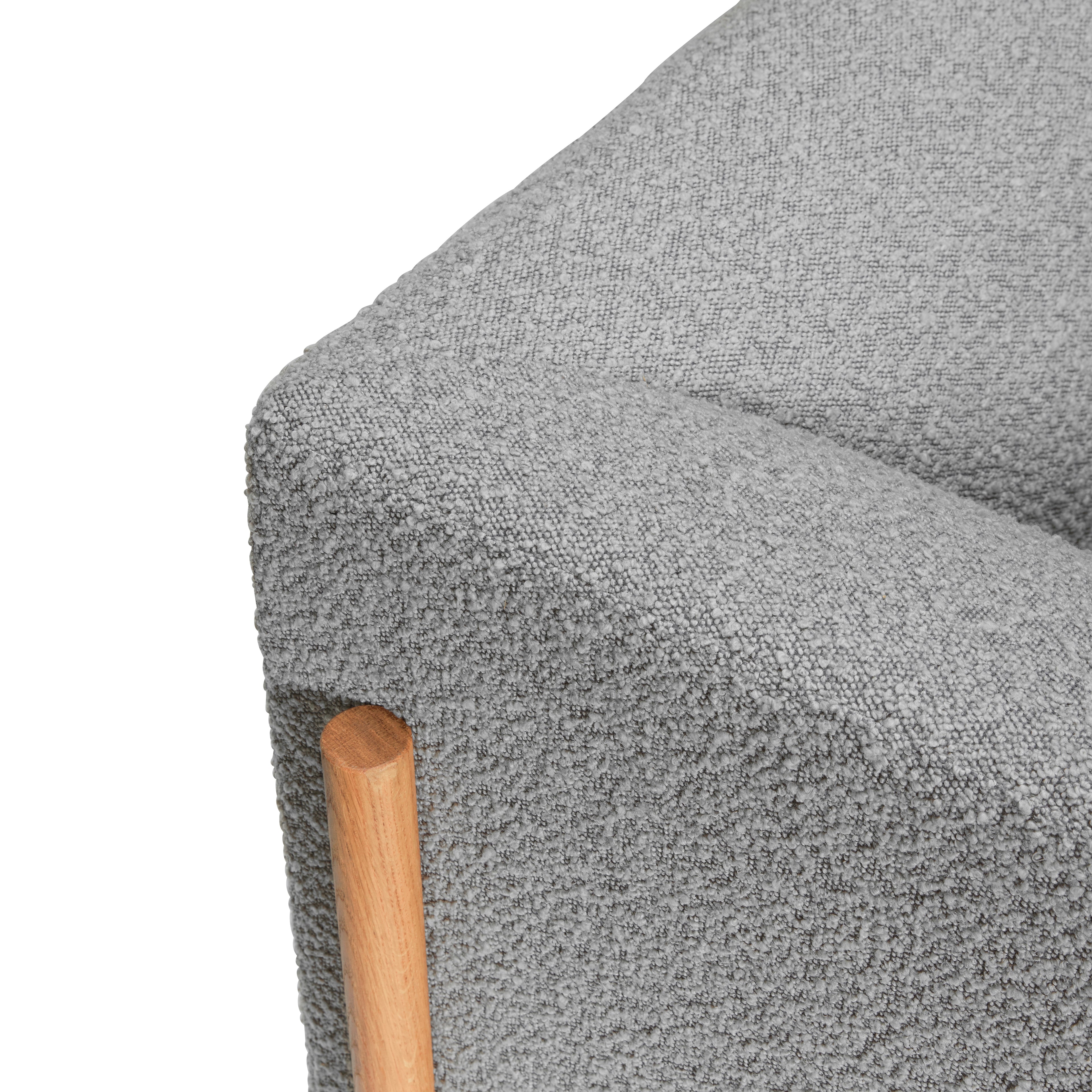 Moment Sofa 3 -Persons Large Gray - 257x89xh80cm