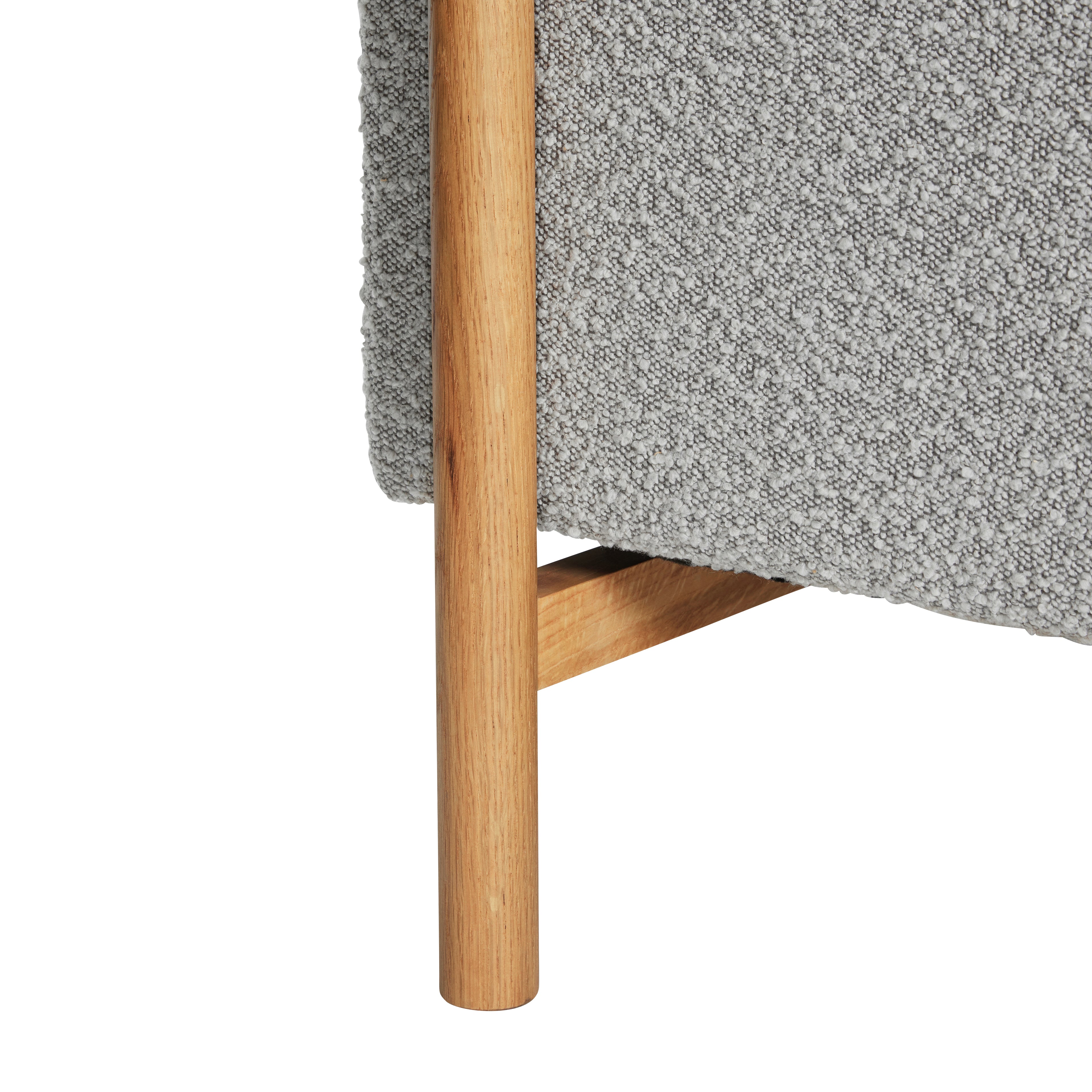 Moment Sofa 3 -Persons Large Gray - 257x89xh80cm