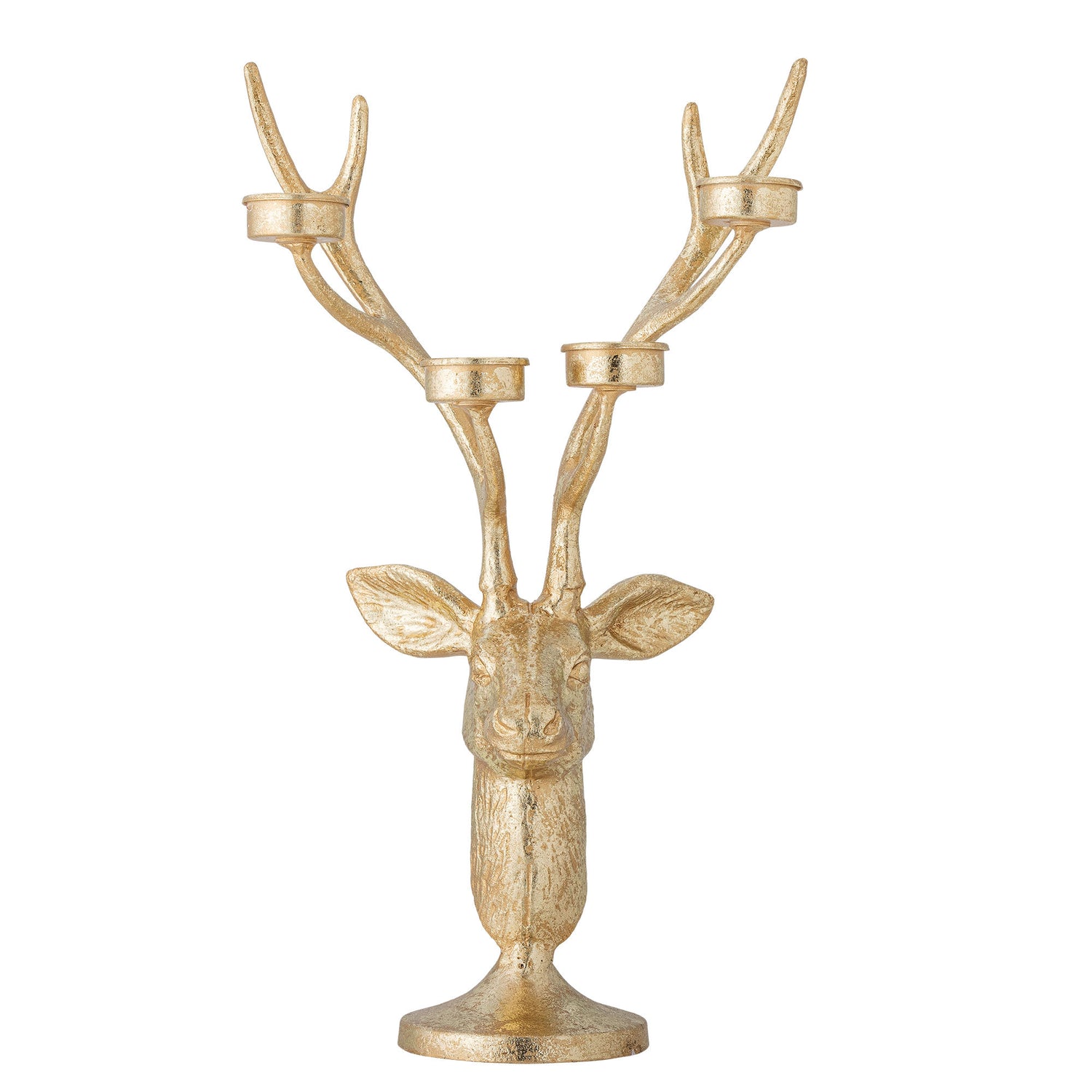 Bloomingville Kanei Fyrfadstage, gull, metall