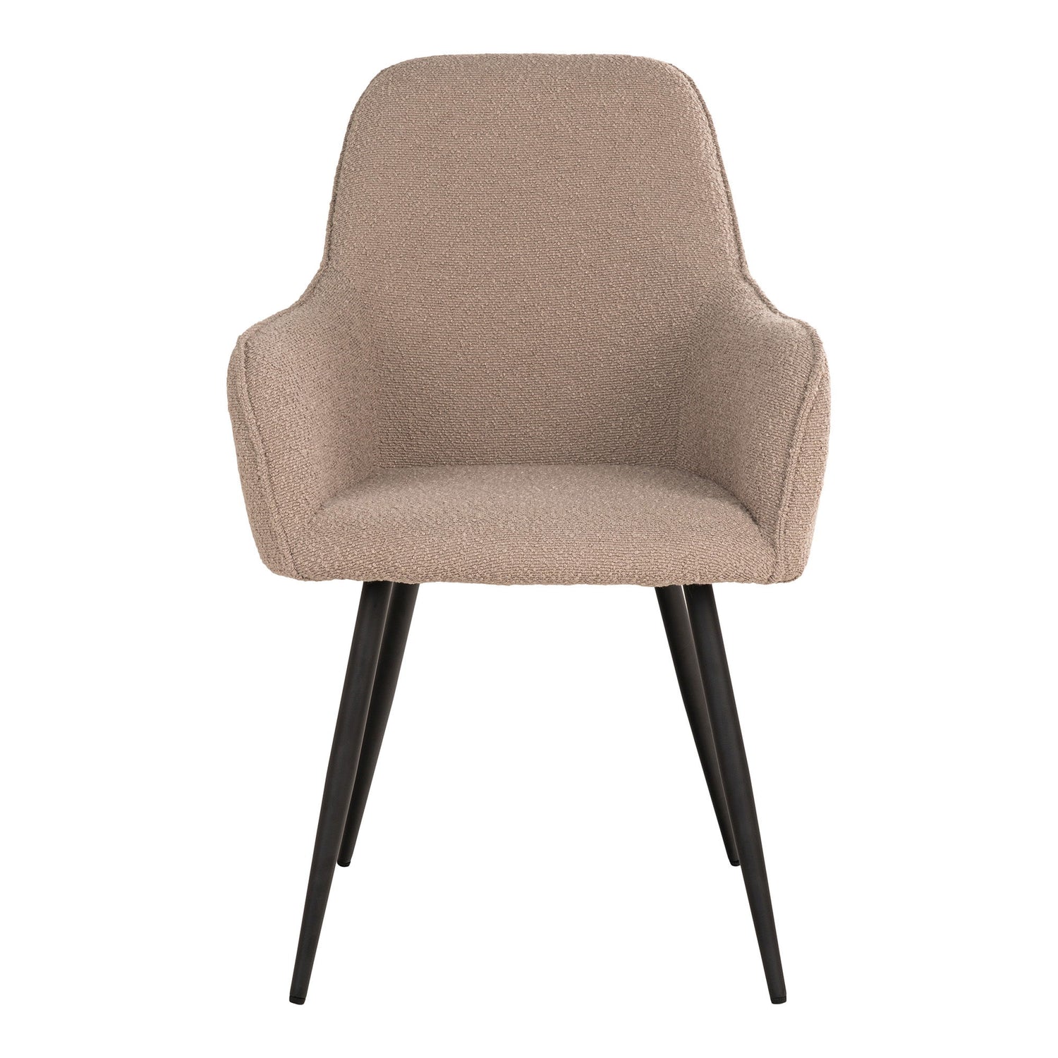beige med sorte ben