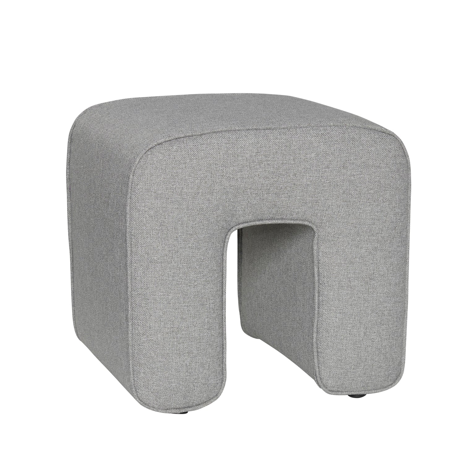Sculpture Puf Grey - 45x45xh47cm