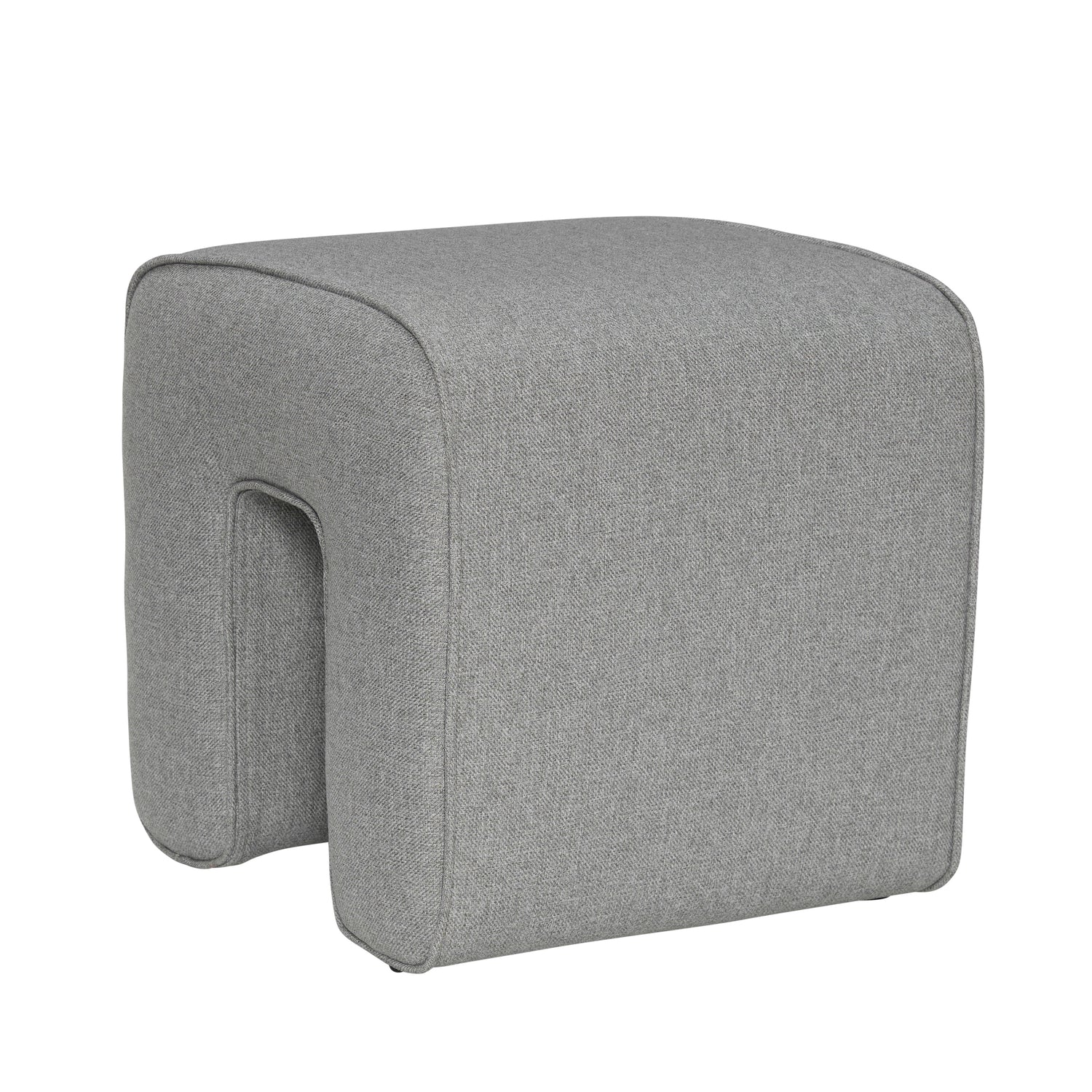Sculpture Puf Grey - 45x45xh47cm