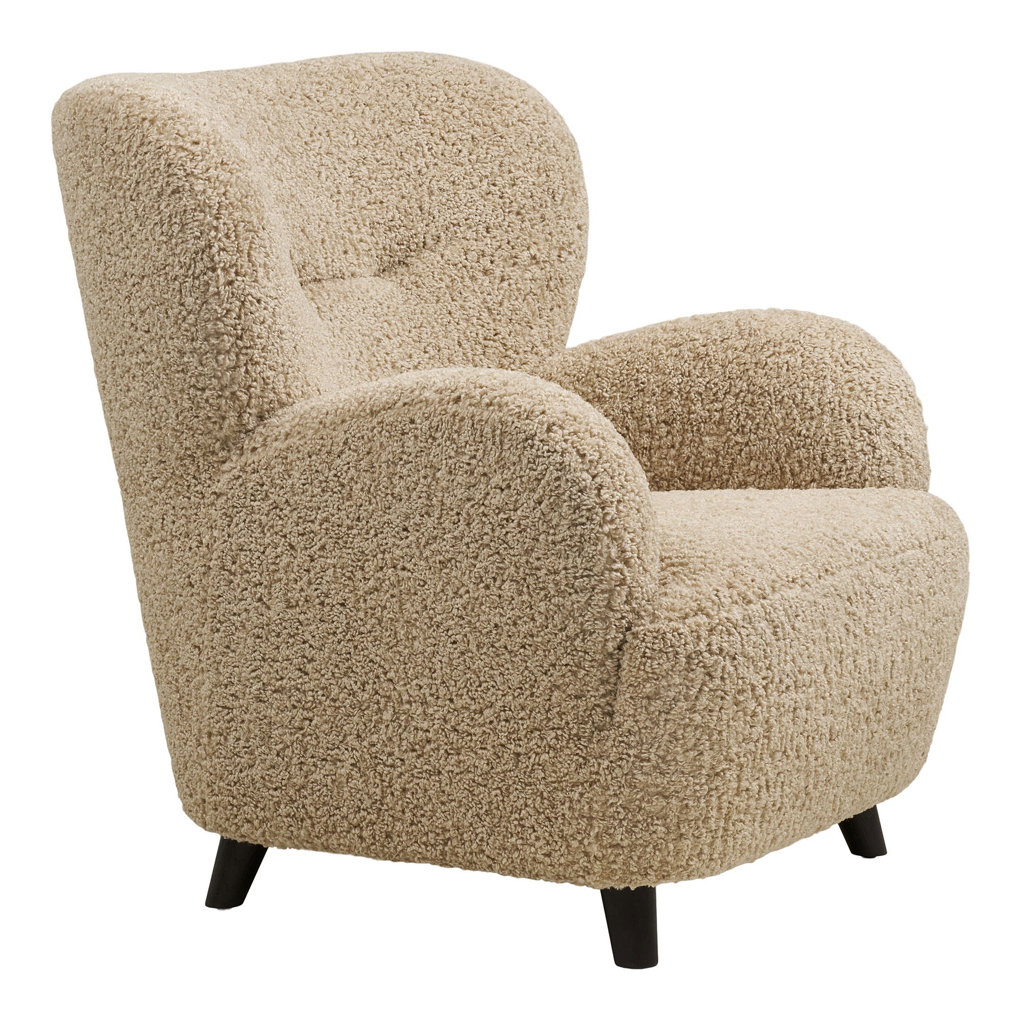 Lunaro Lounge Chair - Lounge Chair, Light Brown, HN1265