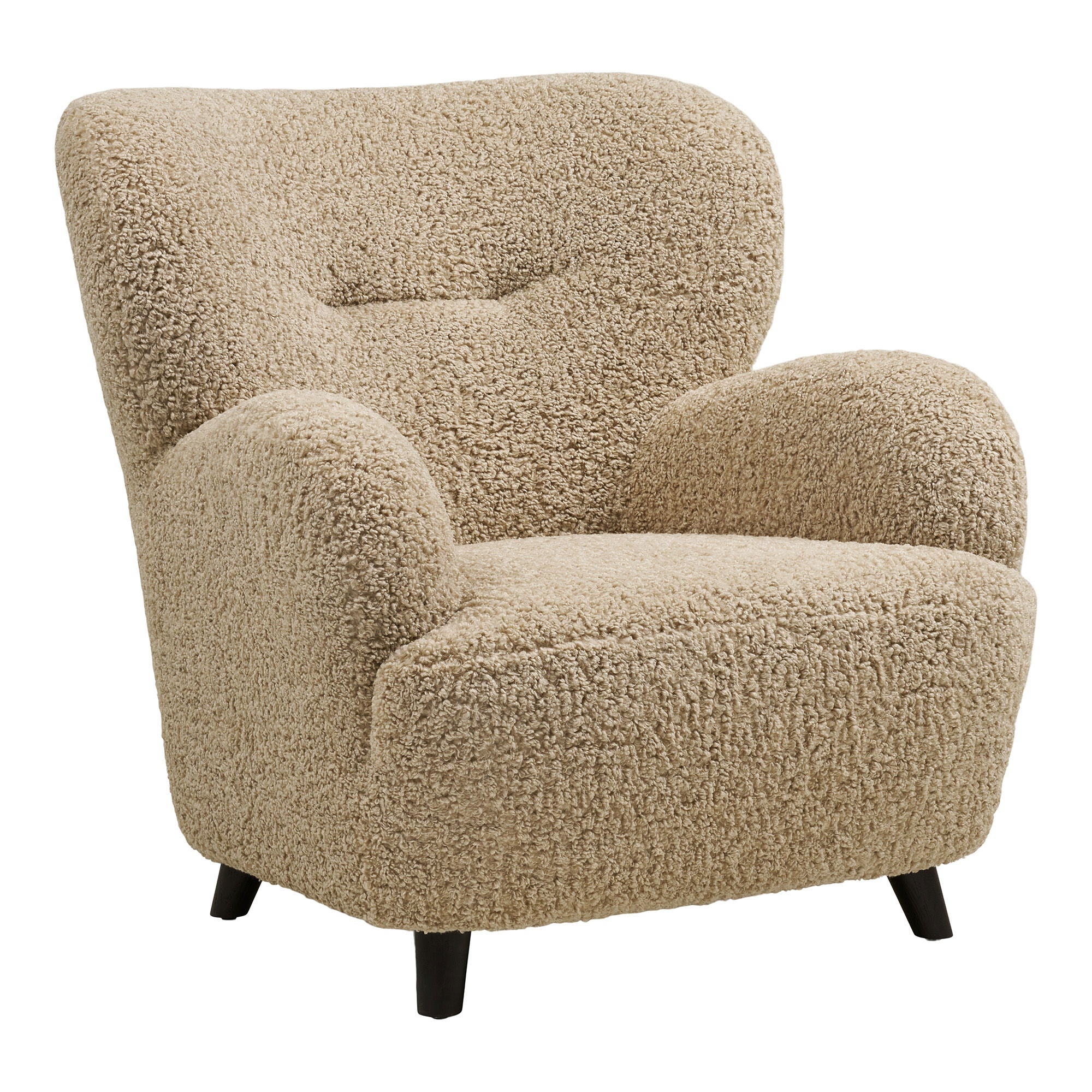 Lunaro Lounge Chair - Lounge Chair, Light Brown, HN1265