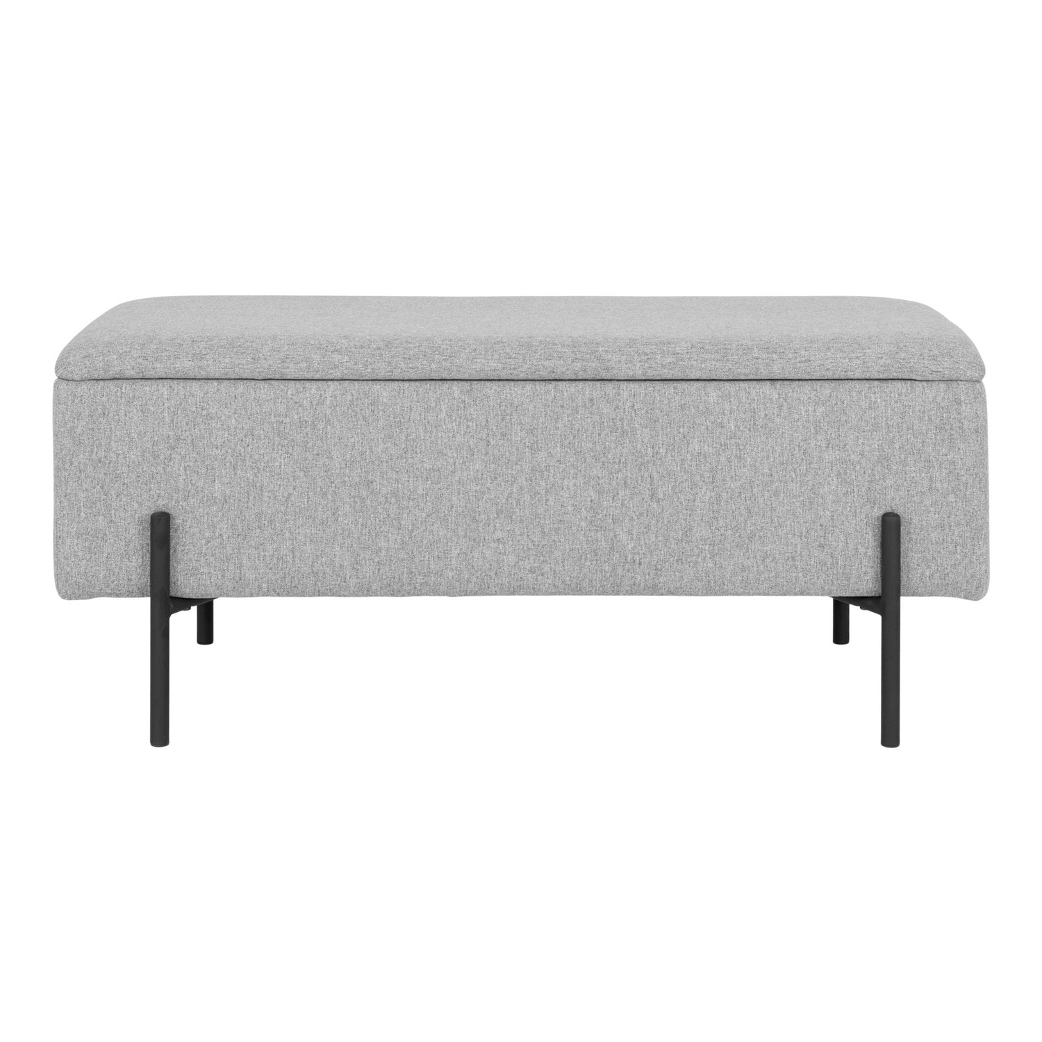 Watford Bænk - Bænk i stof med opbevaring