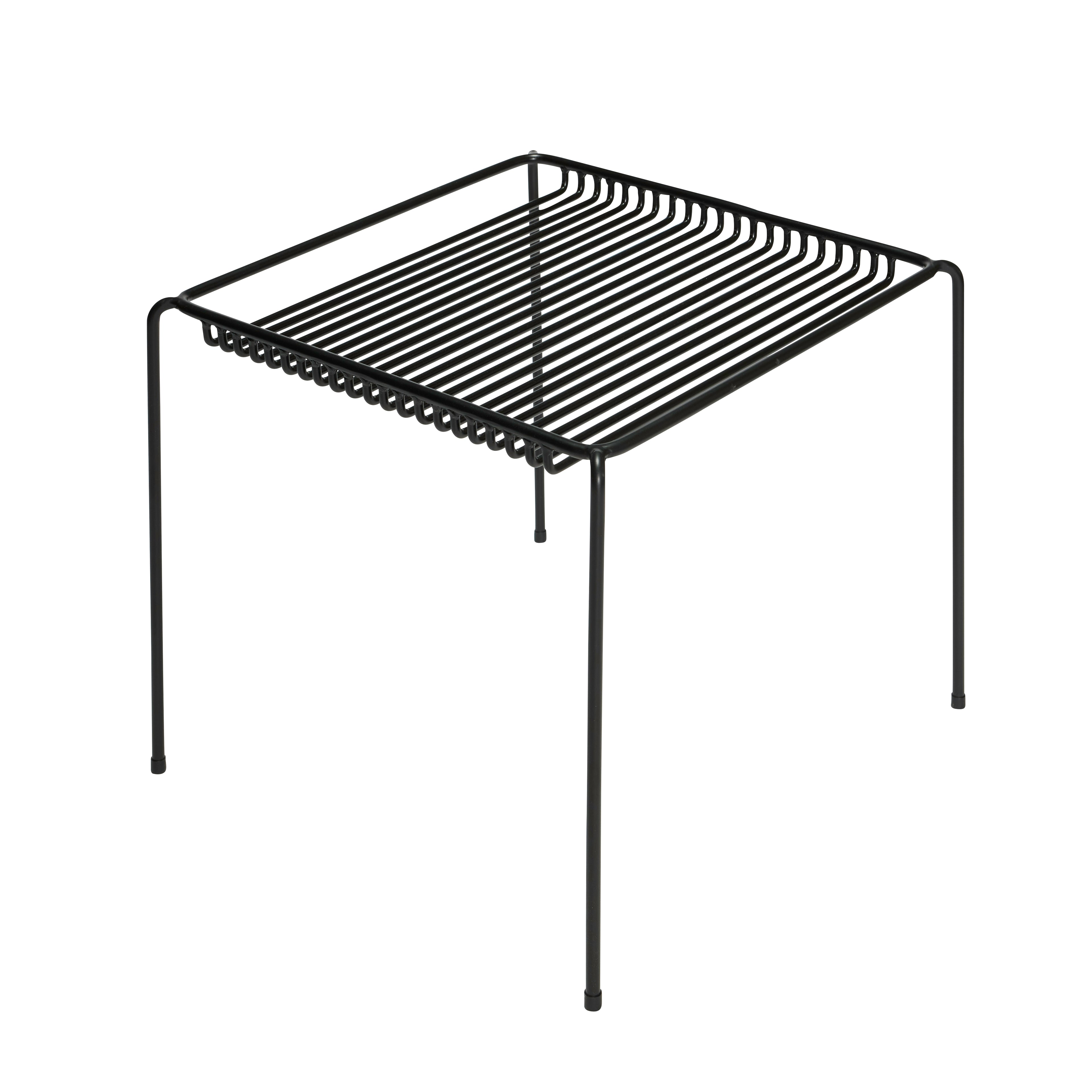 String Sidebord Svart - 51x51xh45cm