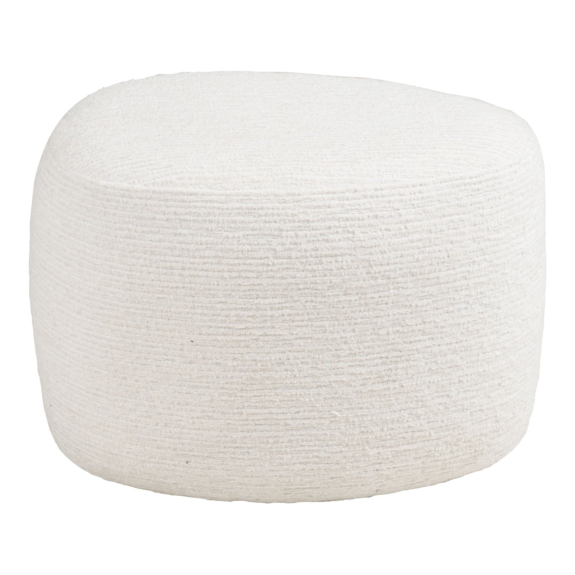 Hilo Puf - Puf, Off -White 55x40x39 cm, HN1081