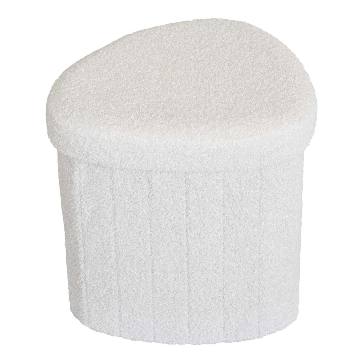 Puf, Teddy, White, HN1310<br>42,5x36,5 cm