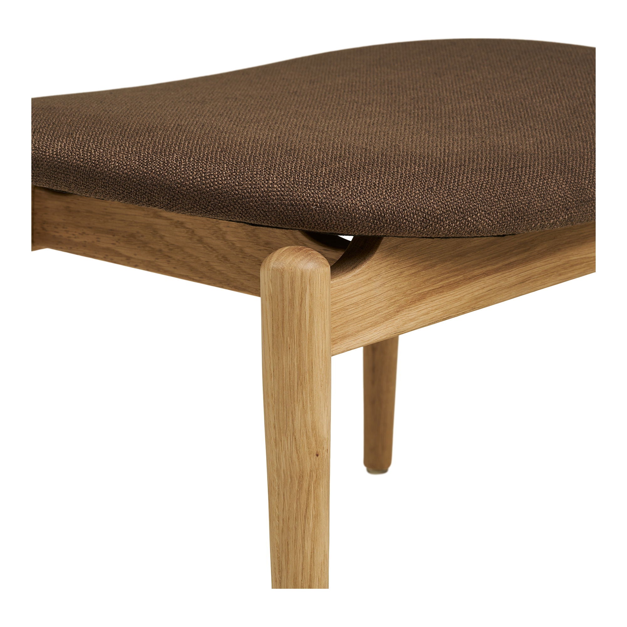 Olvera Footstool - Footstool, Oak, Nature/Brown HN1084
