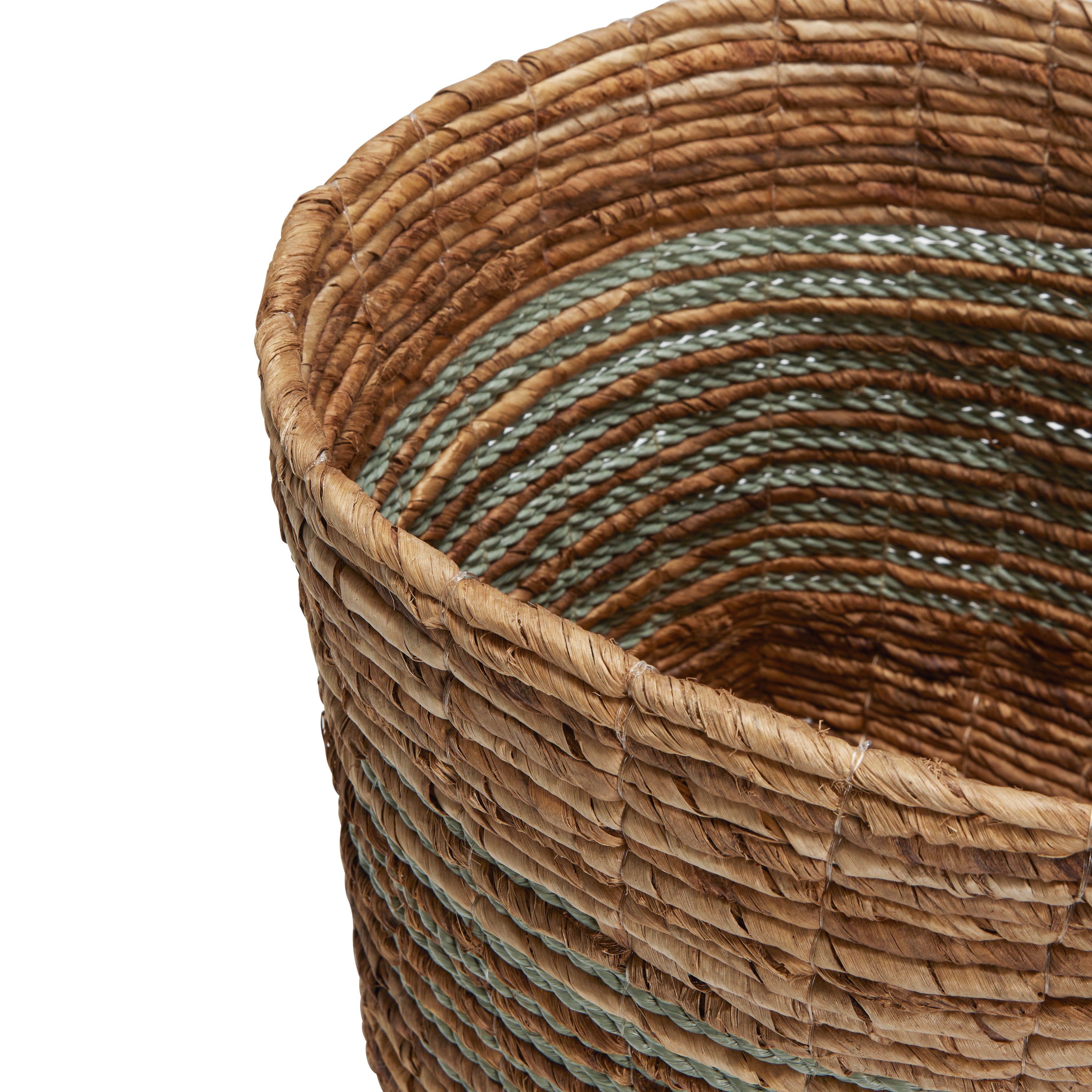 Reveal Curve Nature/Mint (sett med 2) - Ø36XH34, Ø40XH40cm