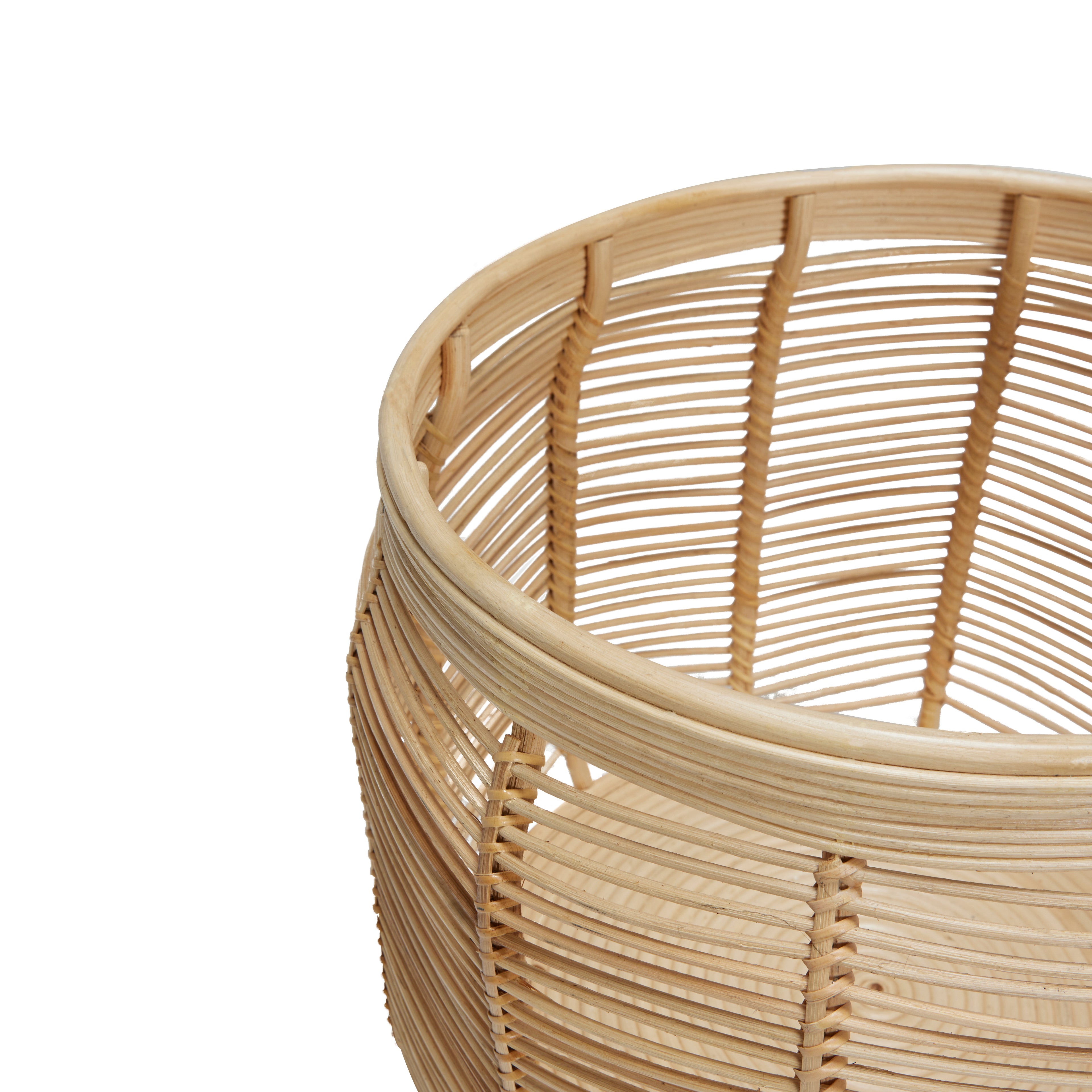 Luna Curve Nature (sett med 2) - Ø34XH30, Ø44XH34cm
