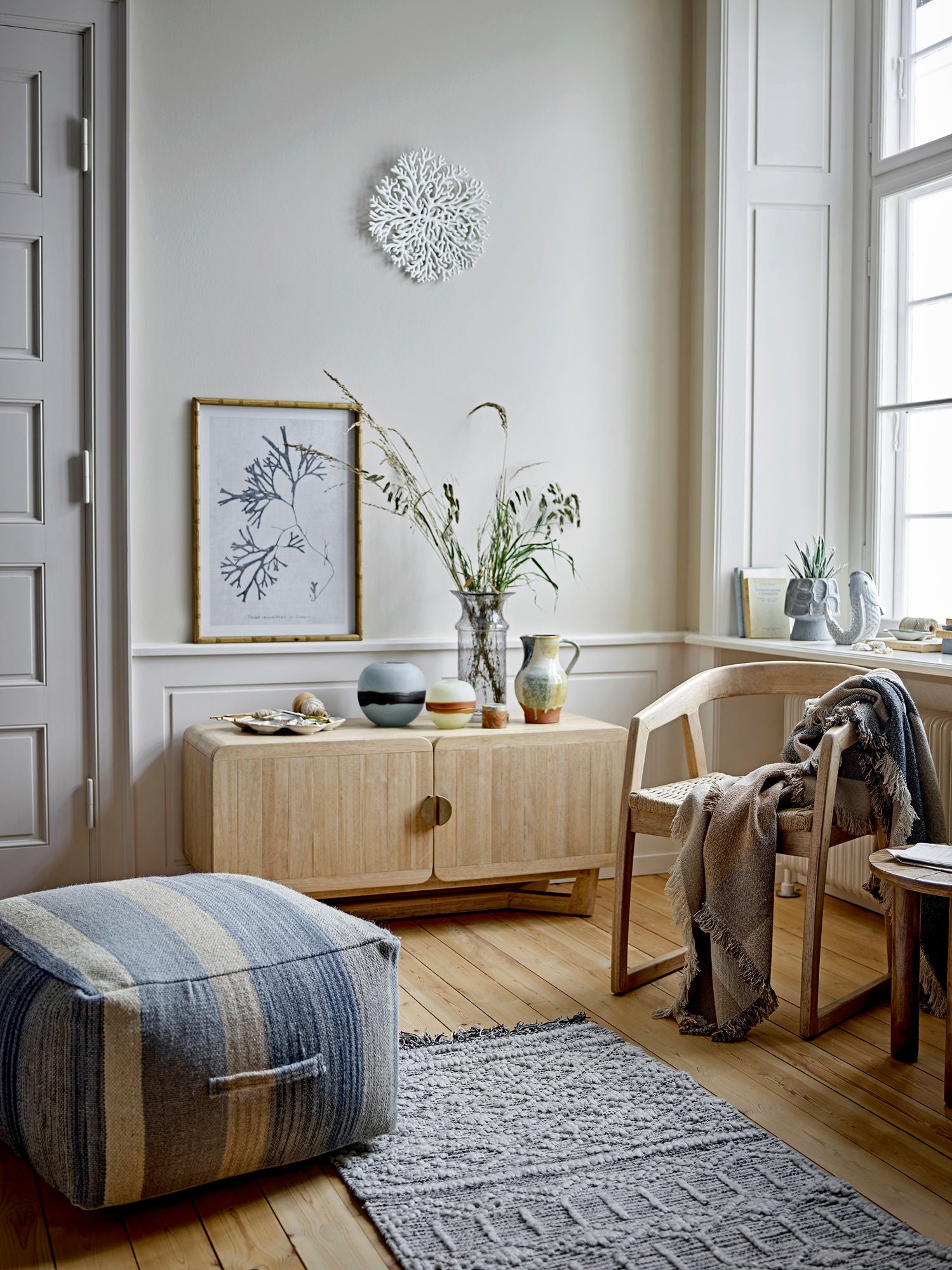 Kreativ samling sumner illustrasjon med ramme, natur, furu
