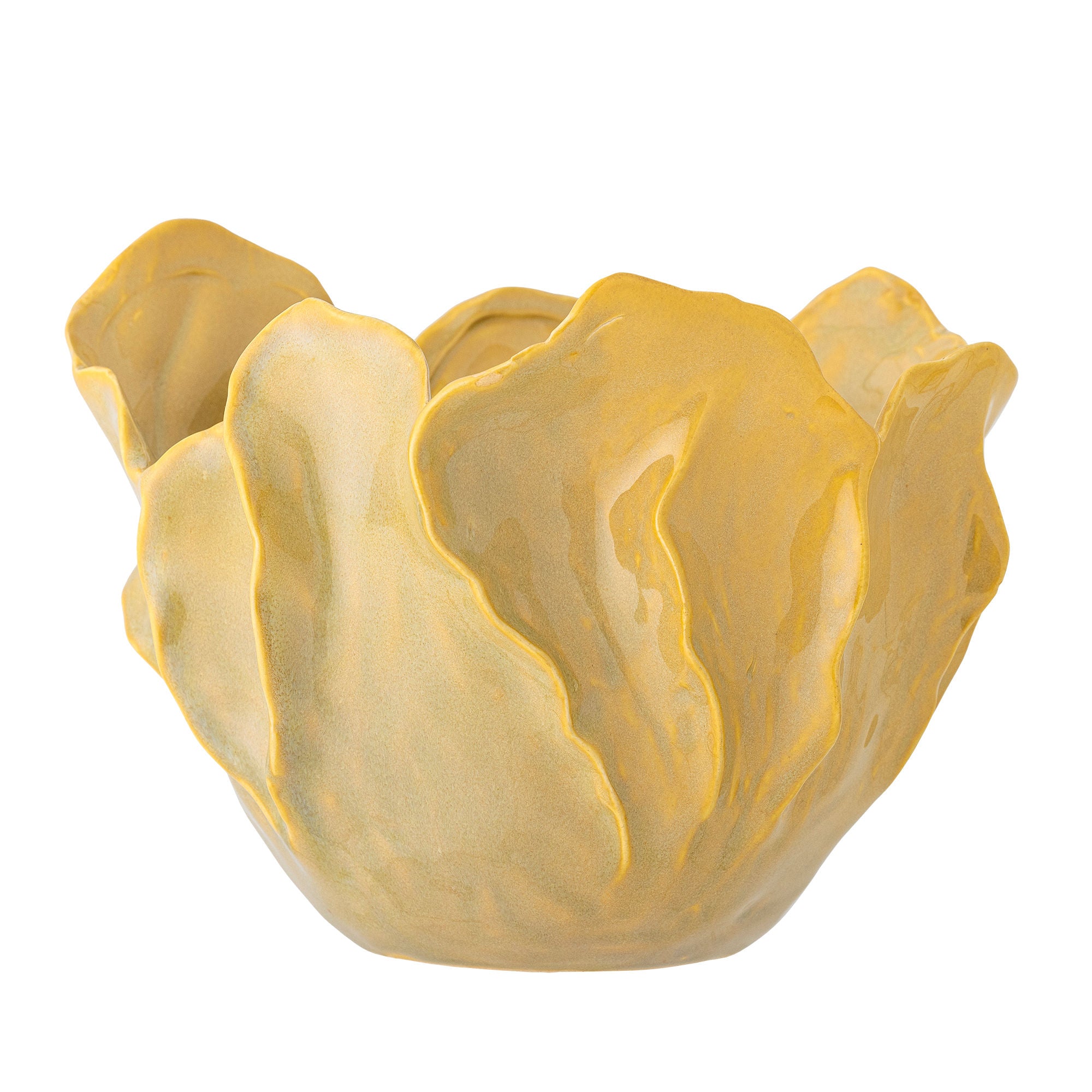 Bloomingville Bastien Bowl, gul, steingods