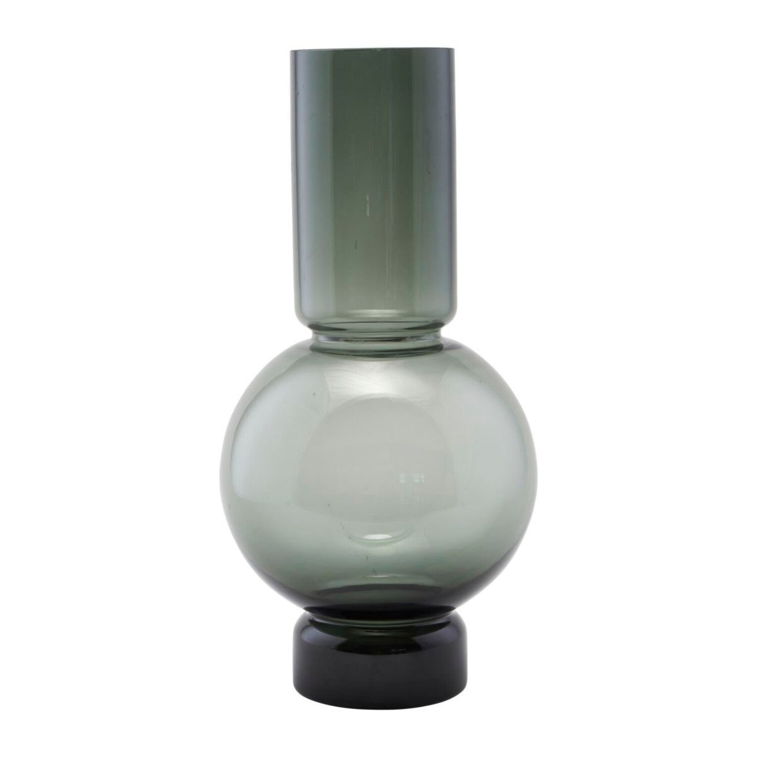 Husets lege - vase, hdbubble, grå