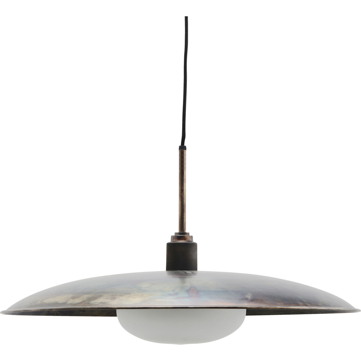 Lampe, hdboston, antikkbrun