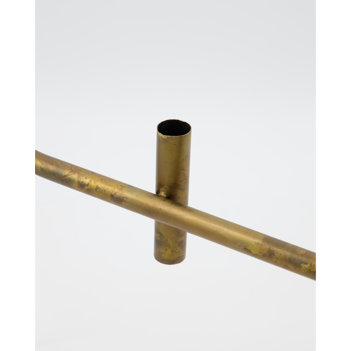 Candlestick, hdmaxi, antikk messingfinish