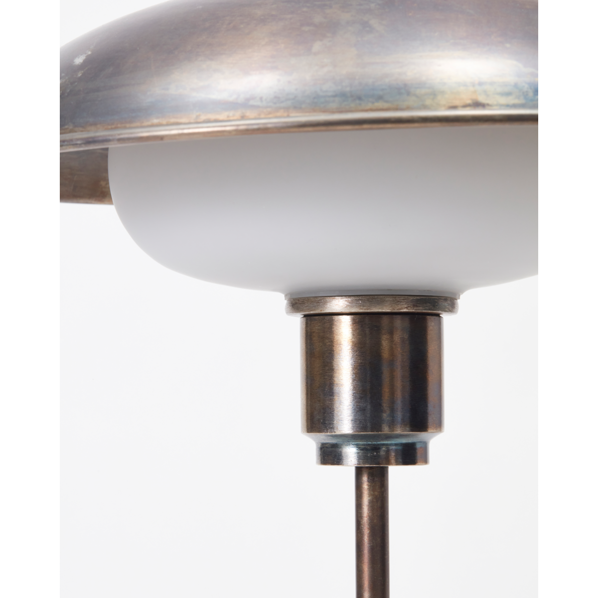 Bordlampe, hdboston, antikkbrun