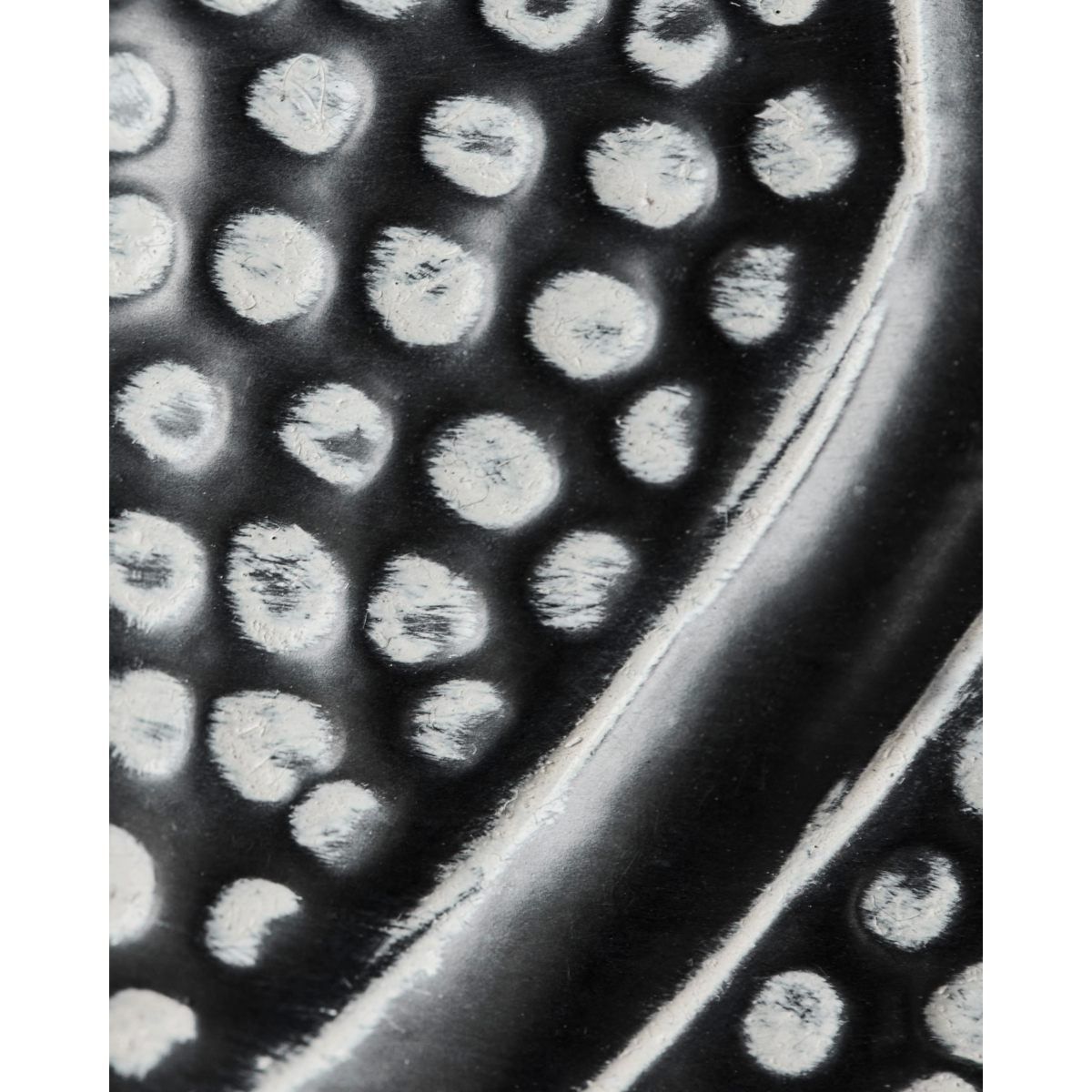 Vase, hdbloss, svart