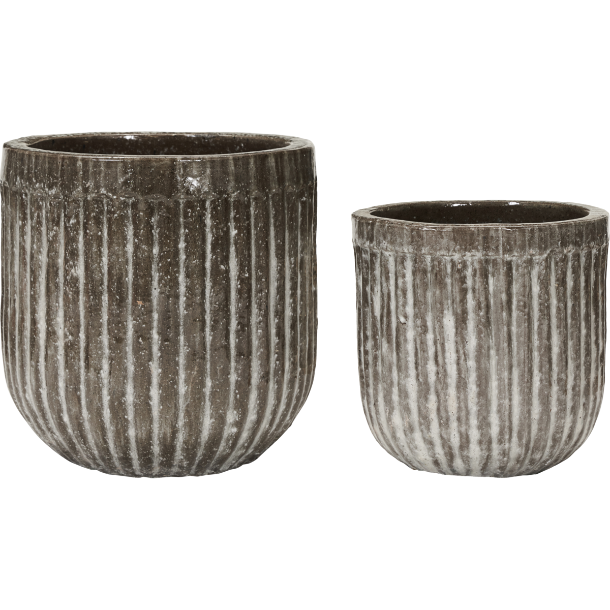 Urtpotte, Hdpharao, grå; brun