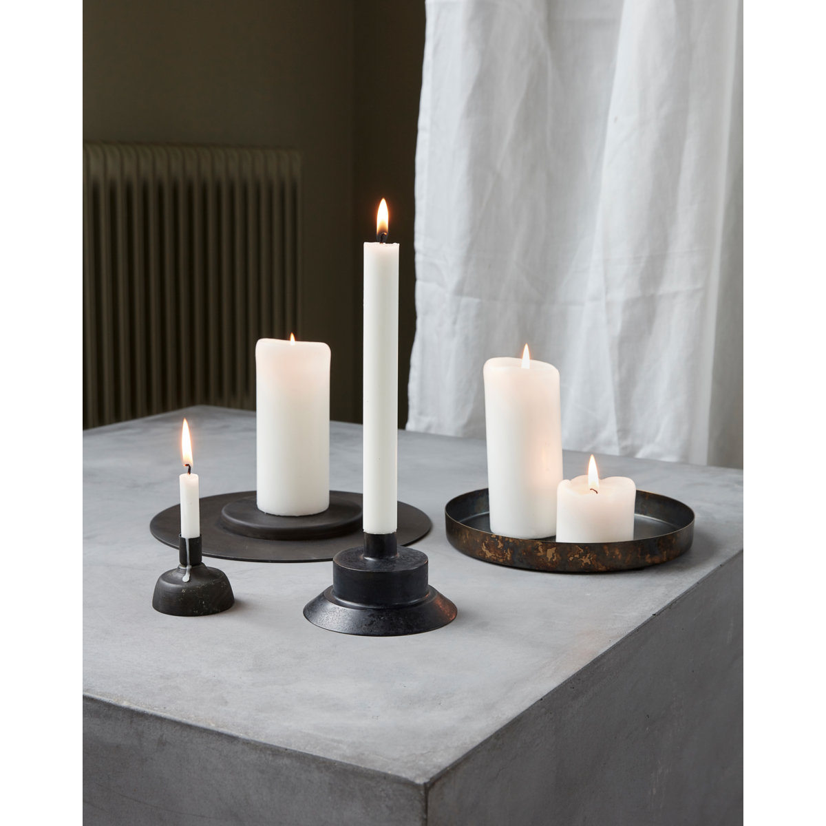 Brett, hdella, antikkbrun