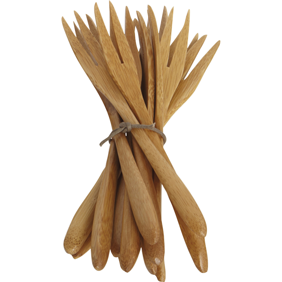 Gaffel, hdbambus, natur