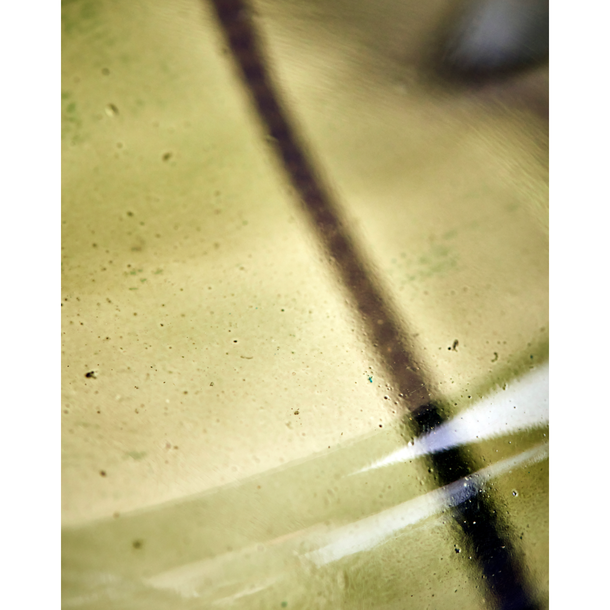 Bordlampe, hdmatte, grønn; hvit