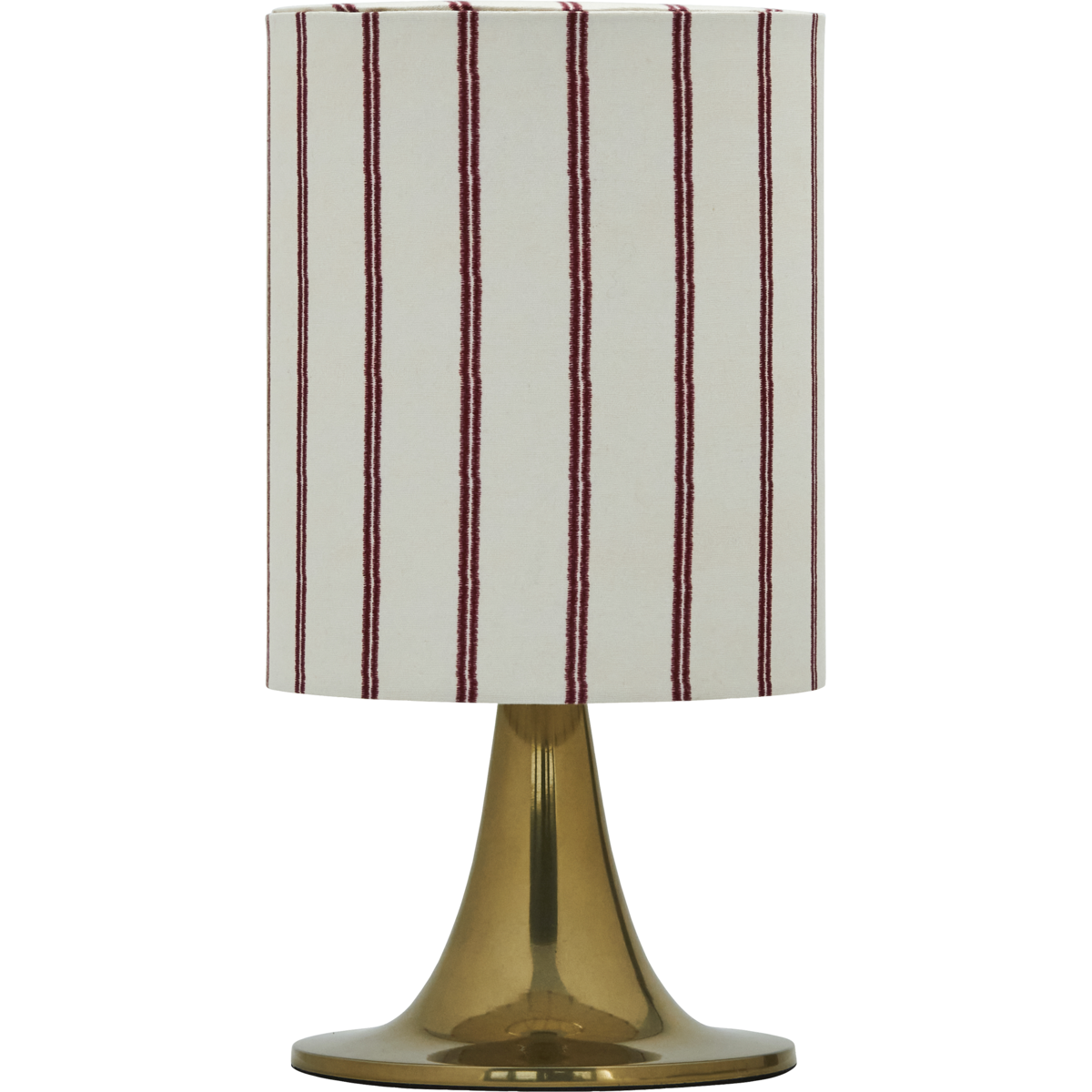 Bordlampe, hdtulip, antikk messing
