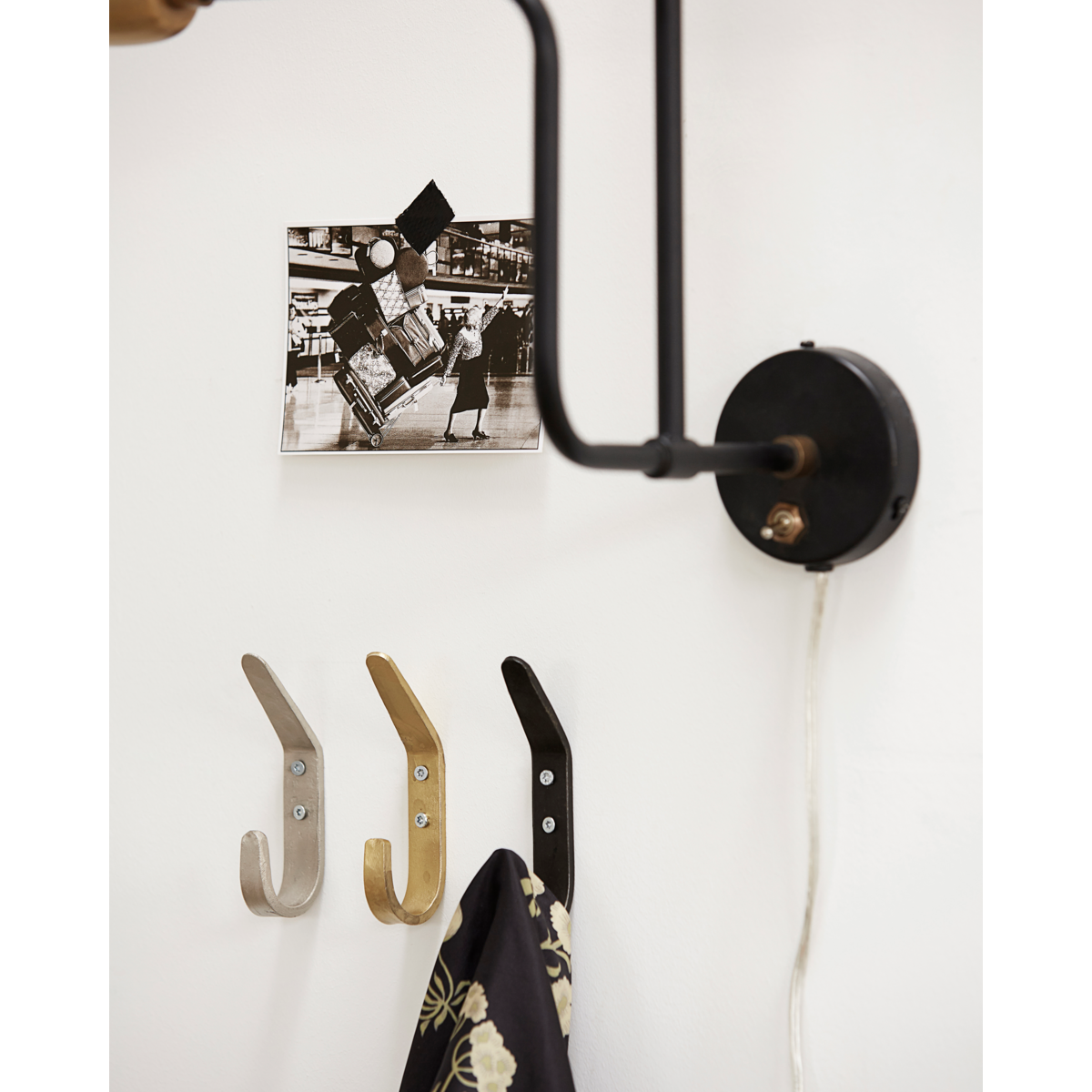 Knake, hdforged, messing belagt