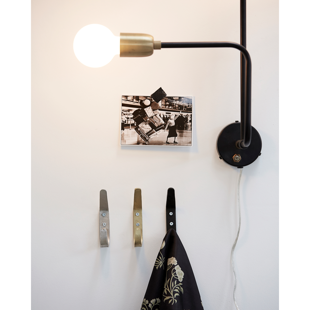 Knake, hdforged, messing belagt