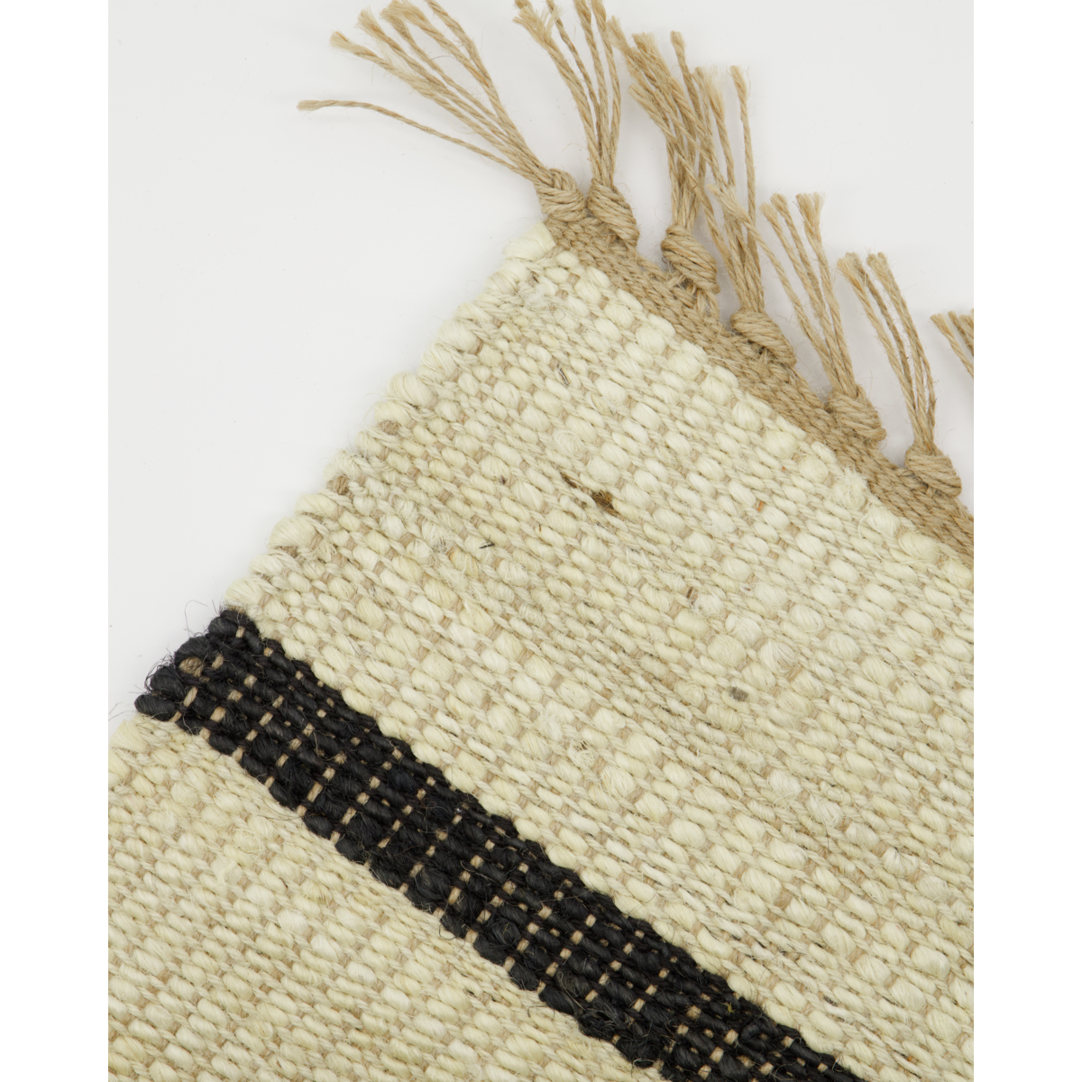 Teppe, hdsima, svart; naturlig