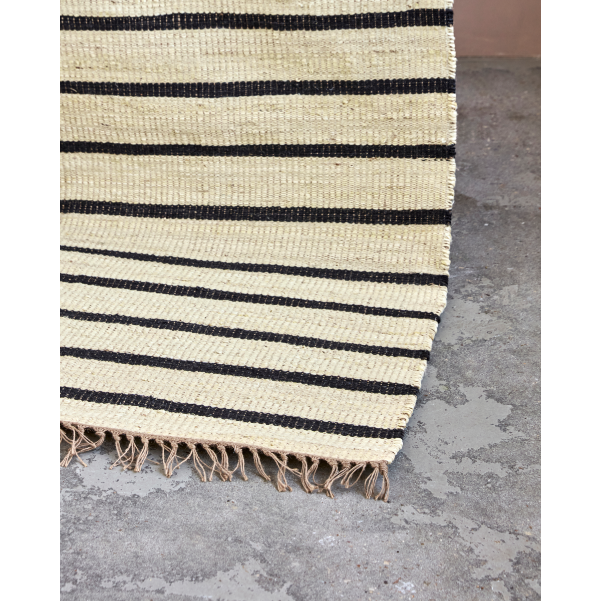 Teppe, hdsima, svart; naturlig