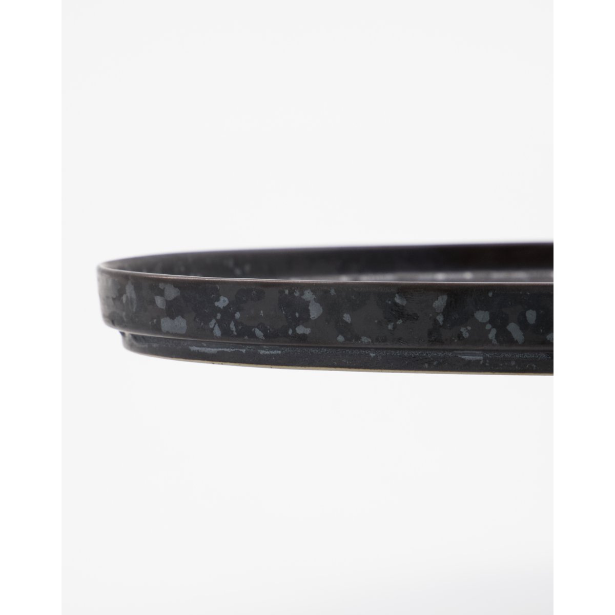 Serveringsfat, hdpion, svart; brun