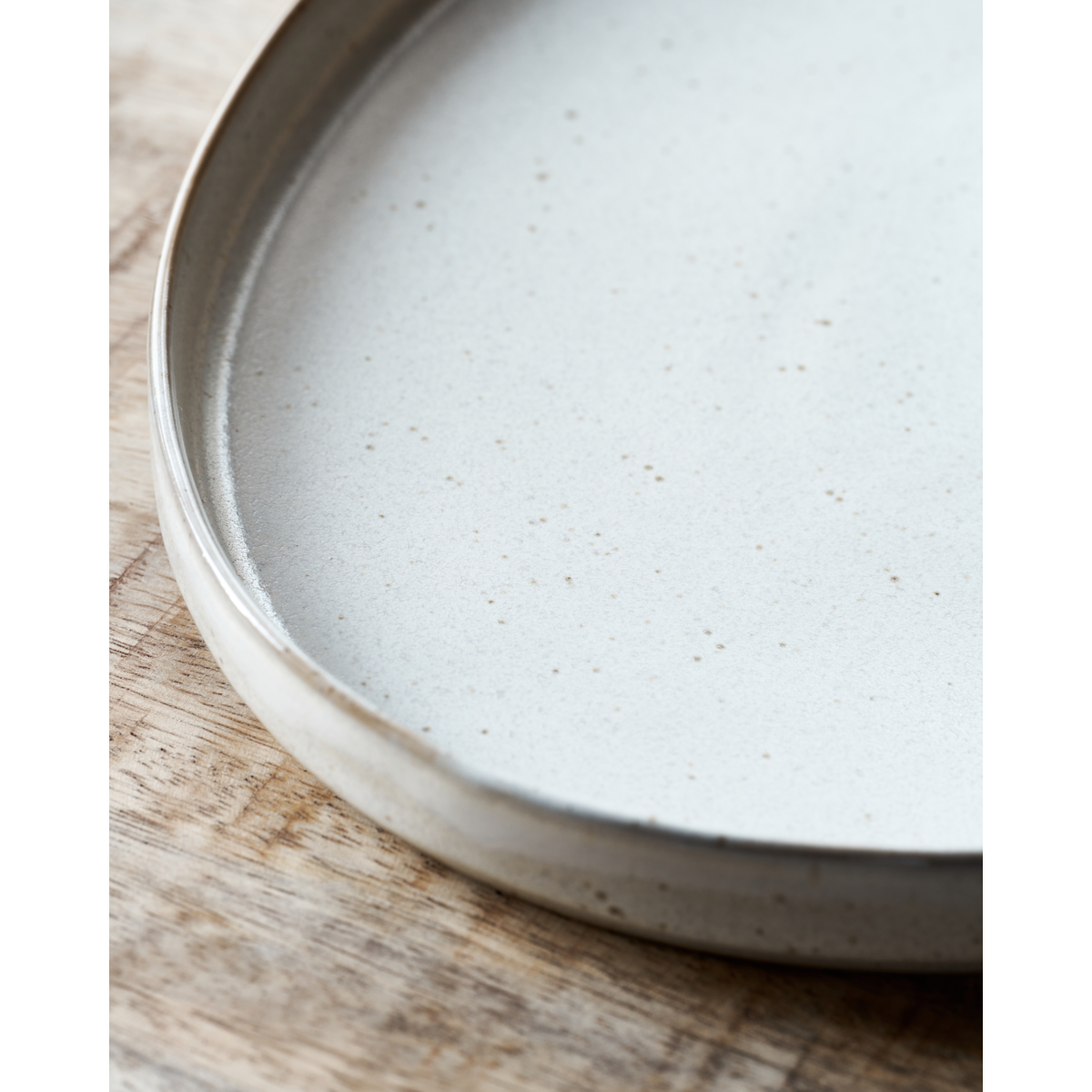 Serveringsfat, hdpion, grå; hvit