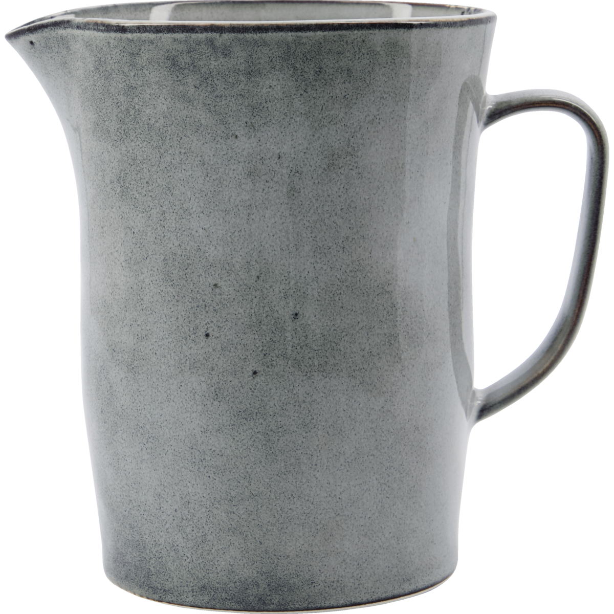 Pitcher, hdrustic, grå; blå