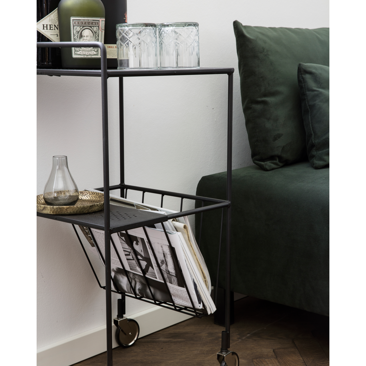 Trolley, Hduse, svart