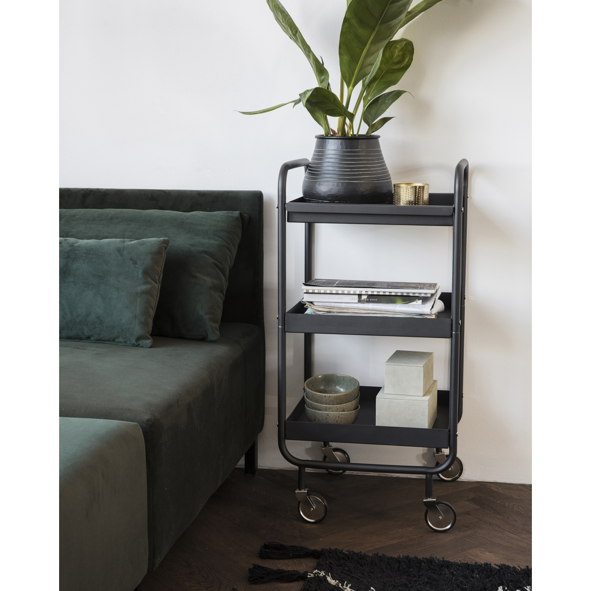 Trolley, Hdroll, svart
