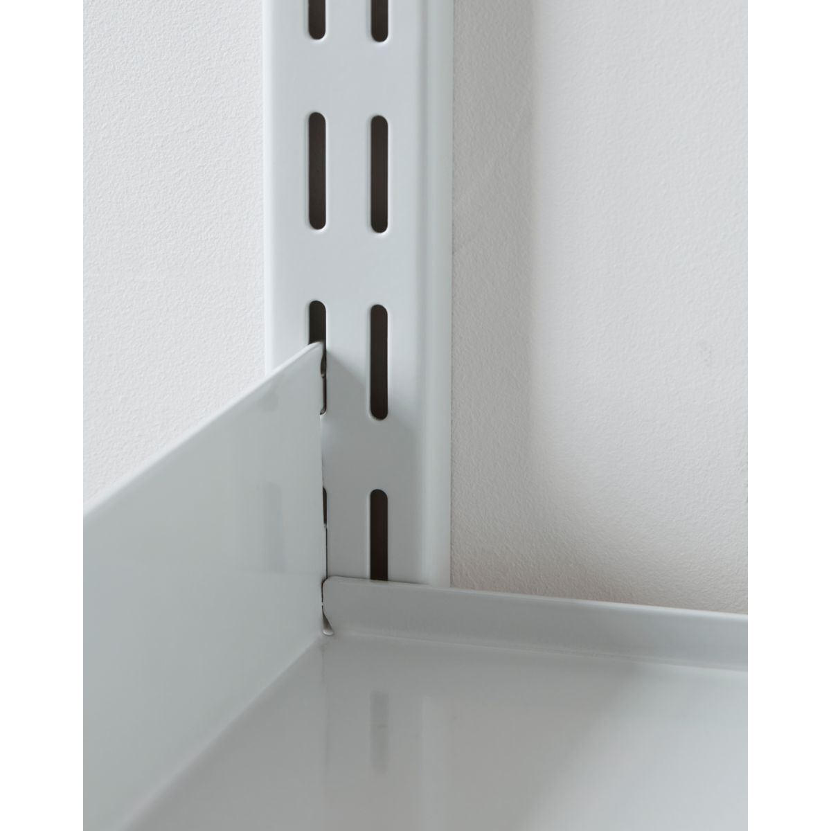 Skrivebord til hyllesystem, hdfari, grå