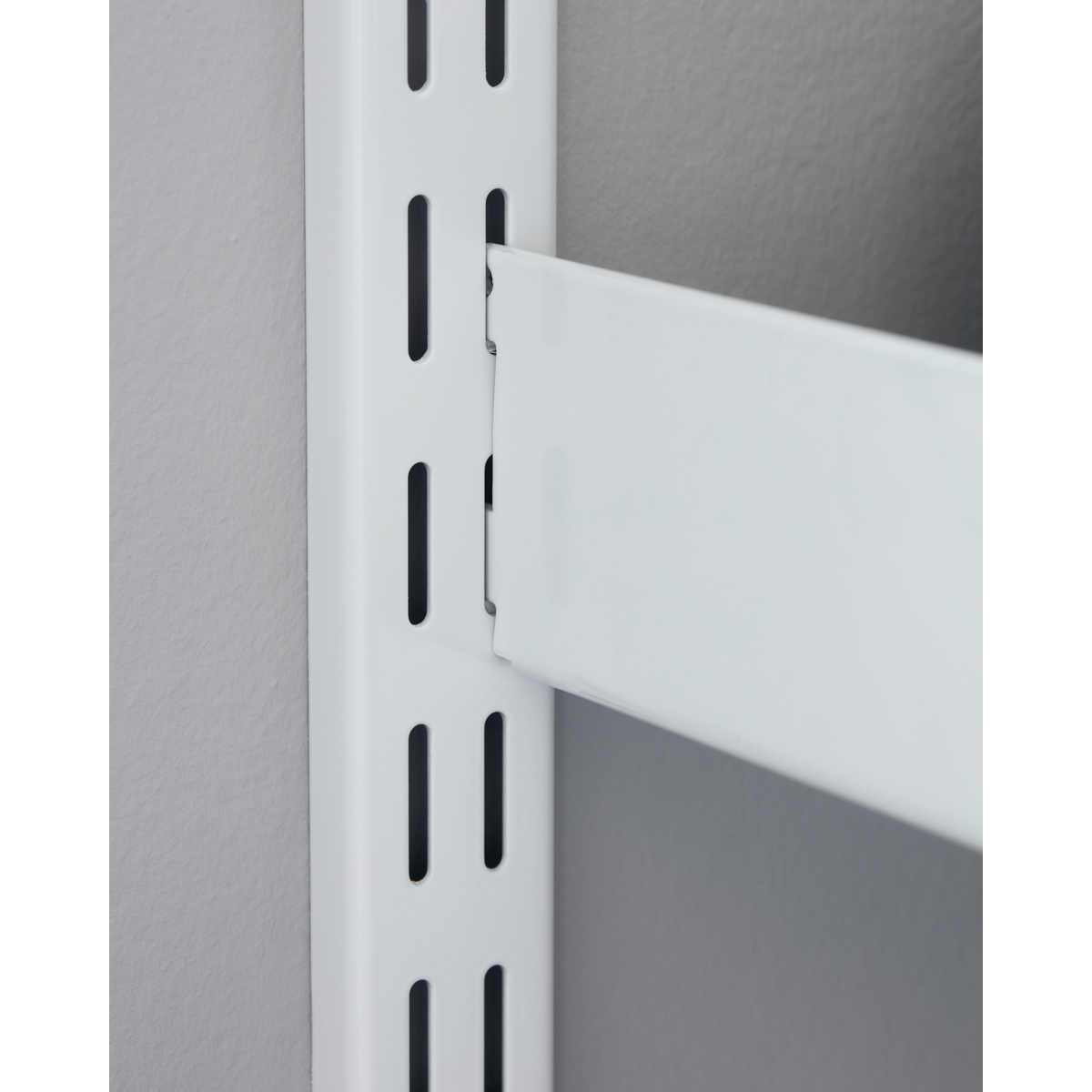 Skrivebord til hyllesystem, hdfari, grå