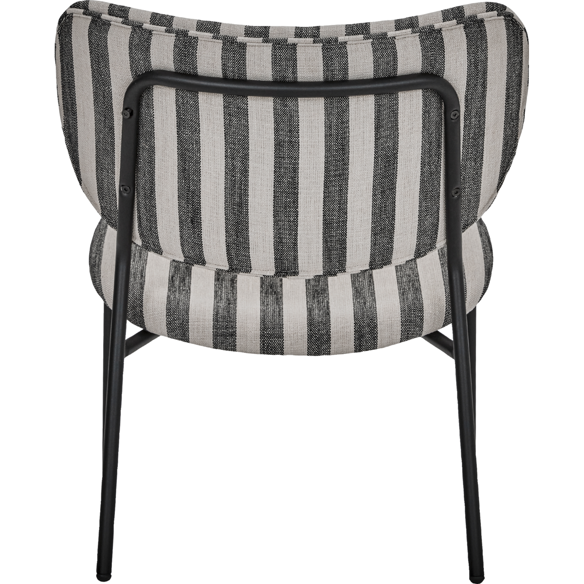 Lounge Chair, Hdlonga, Black; hvit