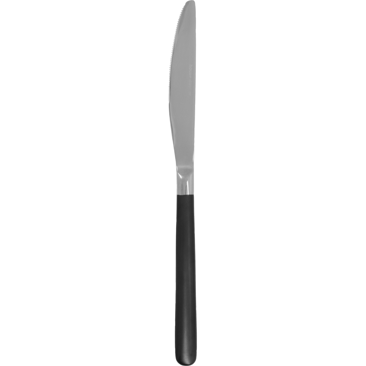 Kniv, hdox, svart; sølv