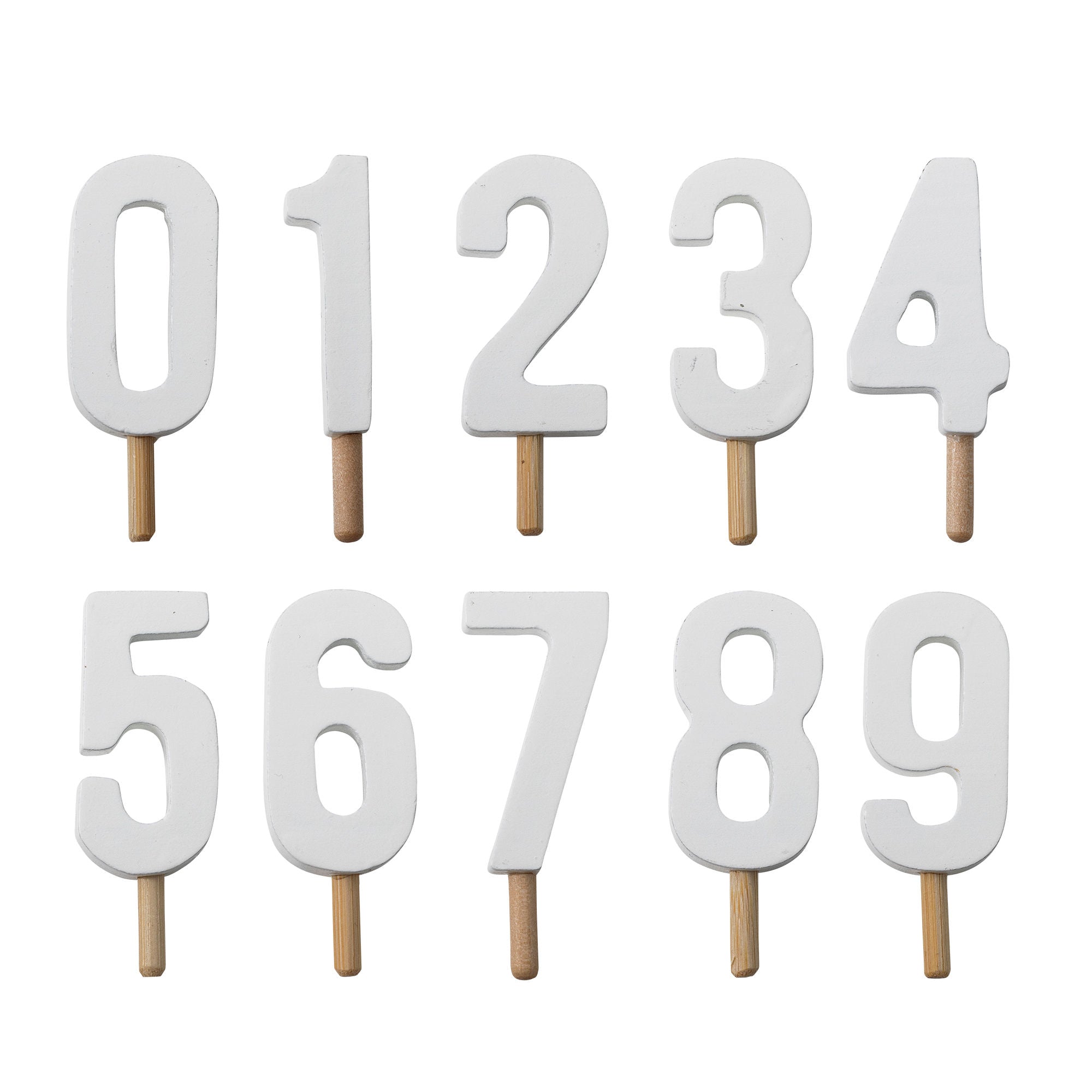 Bloomingville MINI Junaid bursdagsdekorasjon, rosa, FSC®100%, MDF