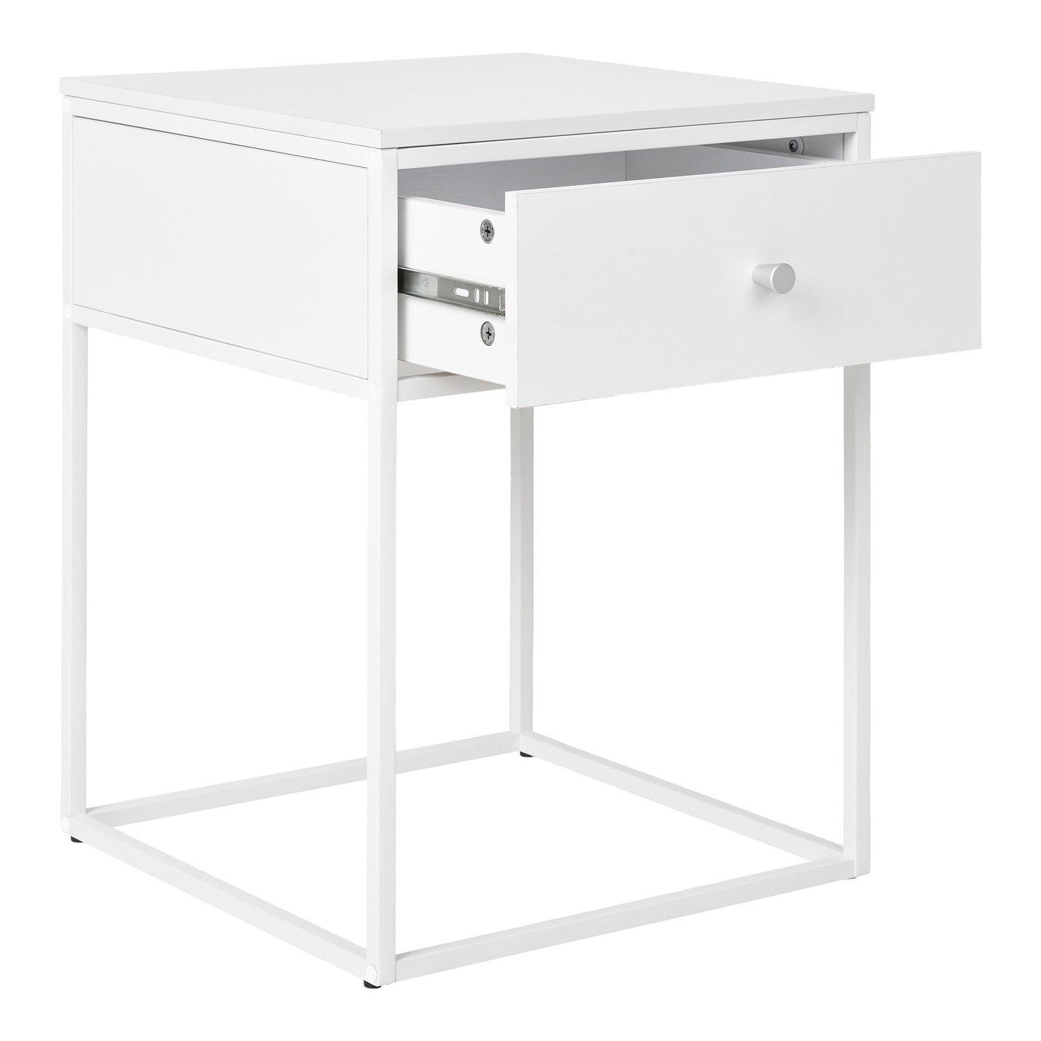 hvidt stel 40x40x55 cm