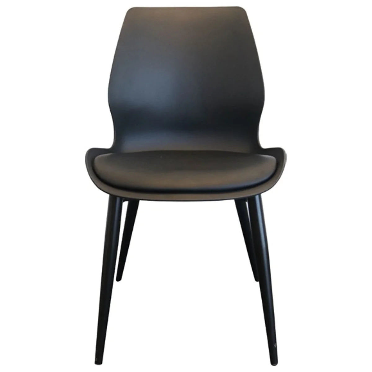 House of Sander Nemo, spisebordstol sett med 6 stykker. i svart