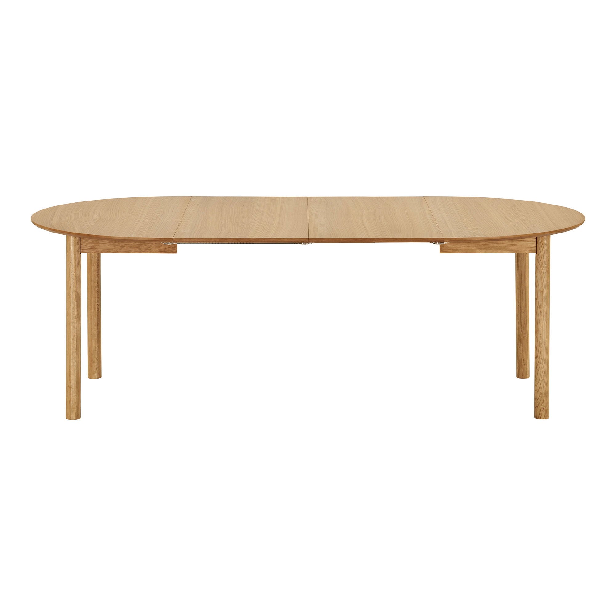 Bundaberg spisebord - spisebord, eikebøter, inkl. Ytterligere plater Ø120x120-170-220x75 cm