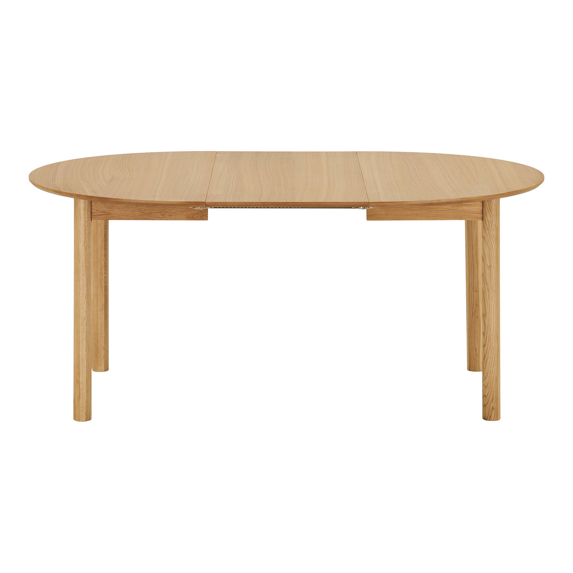 Bundaberg spisebord - spisebord, eikebøter, inkl. Ytterligere plater Ø120x120-170-220x75 cm